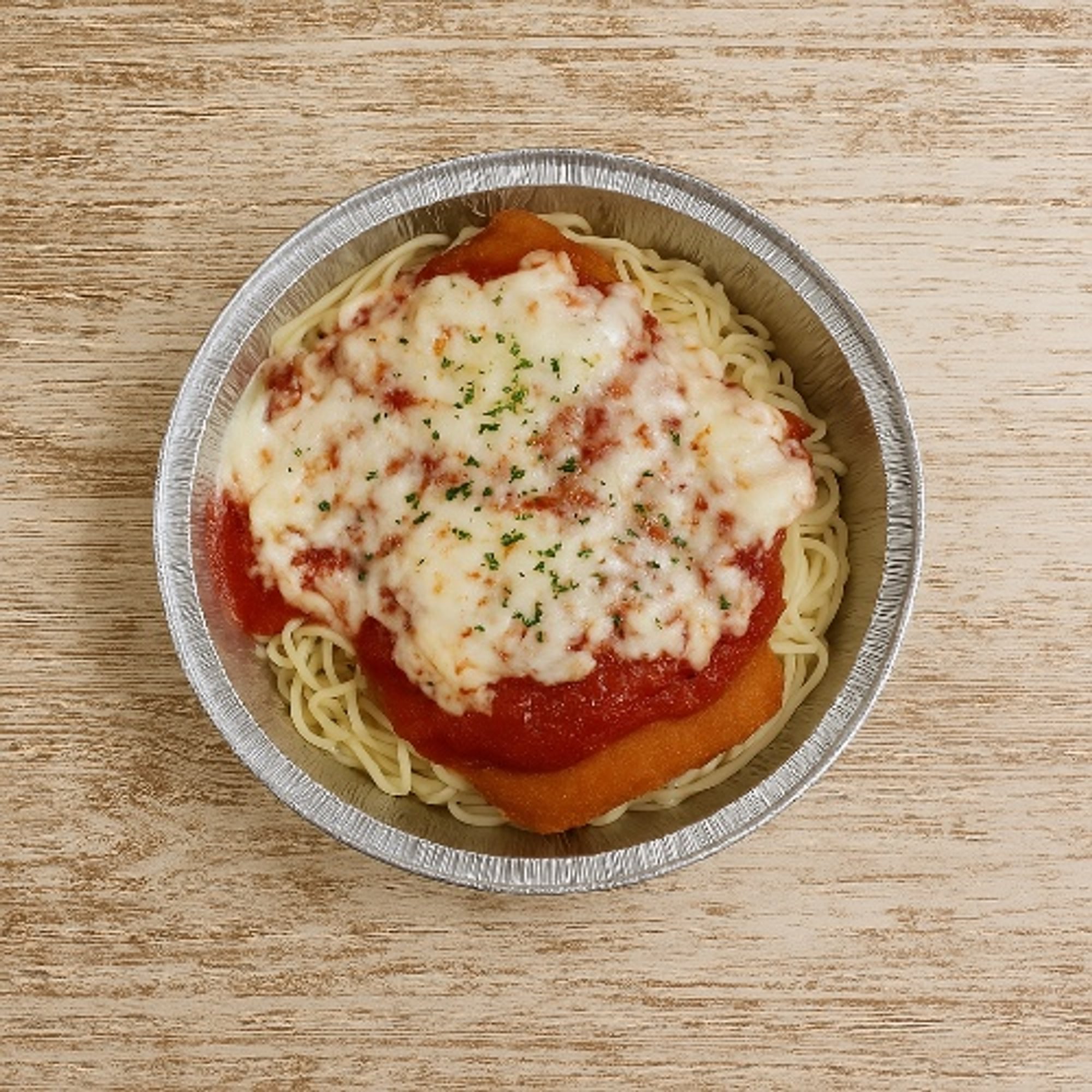 Spaghetti Chicken Parmesan
