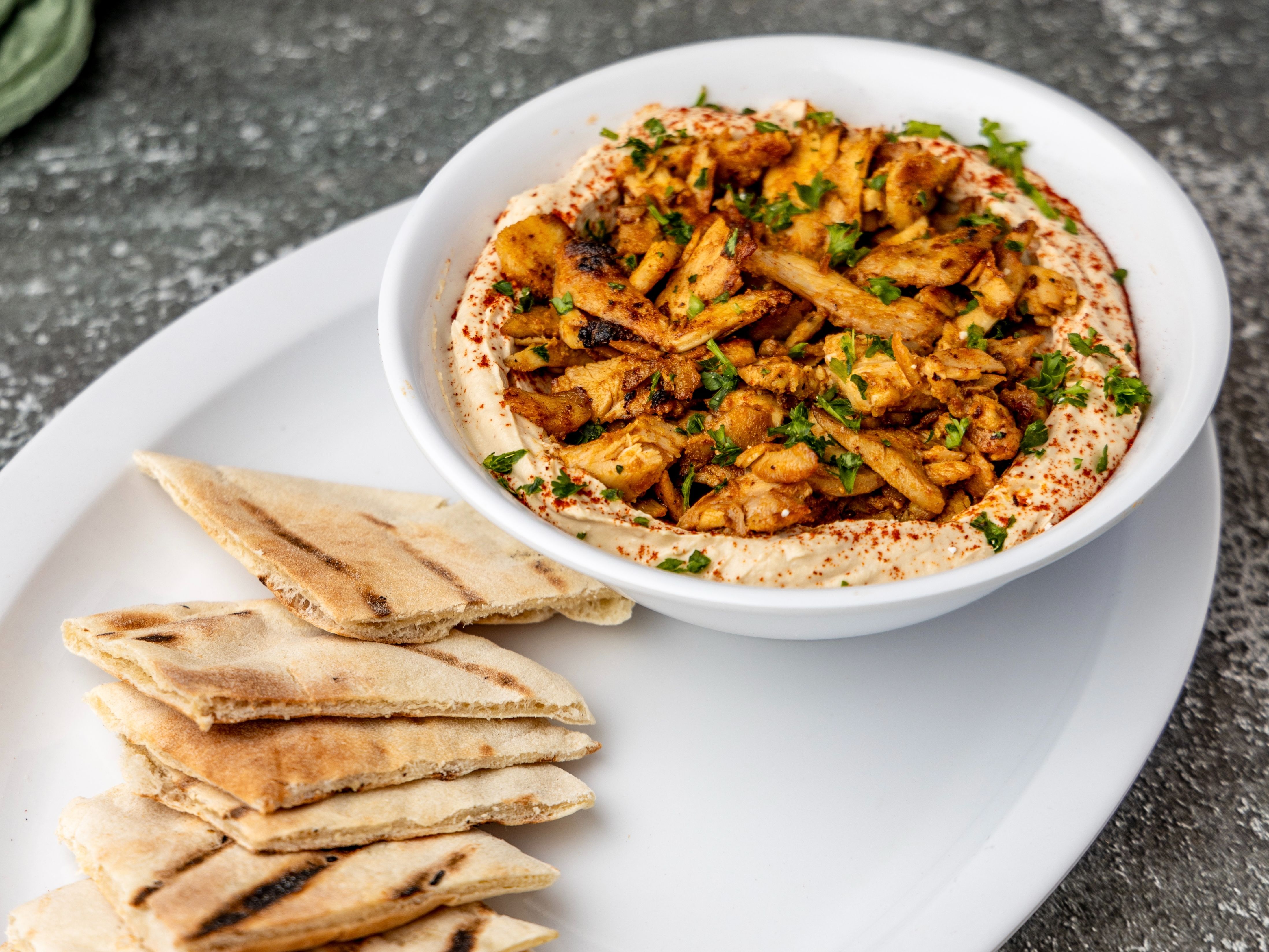 Hummus Shawarma