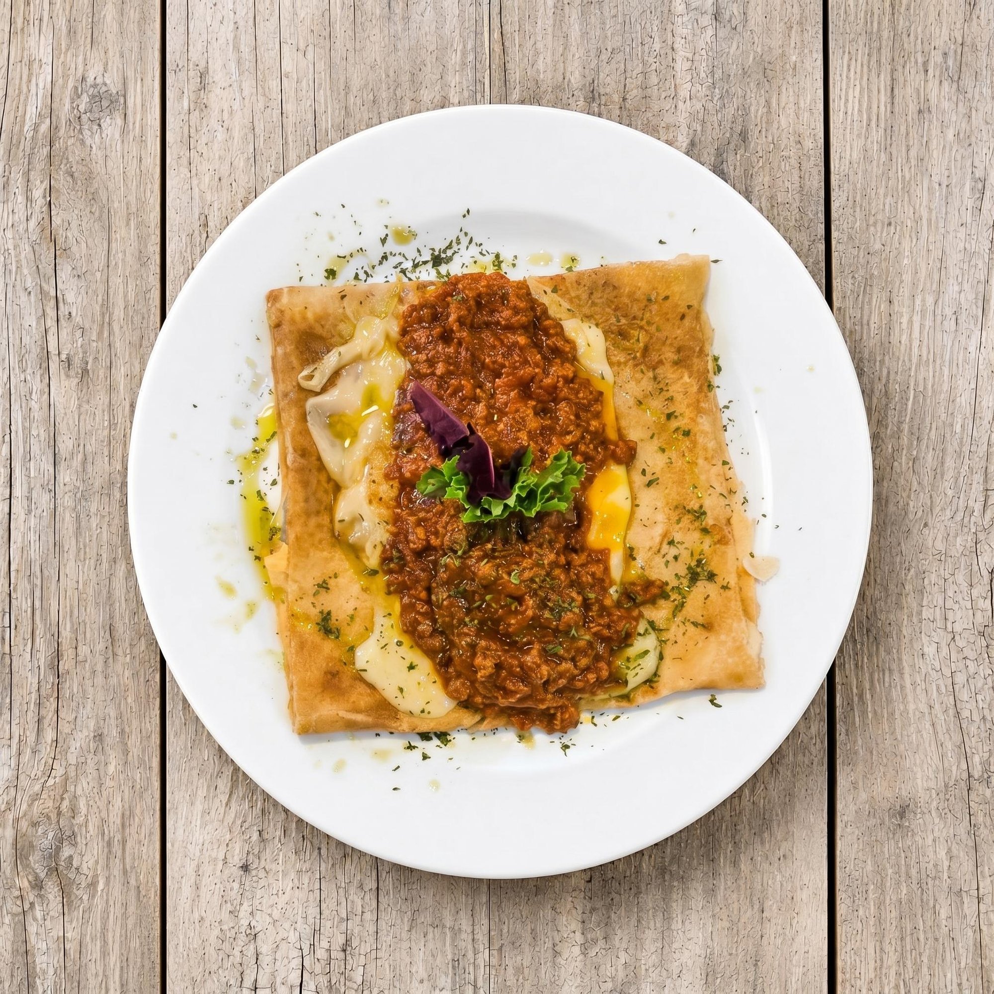 Lasagna Crepe