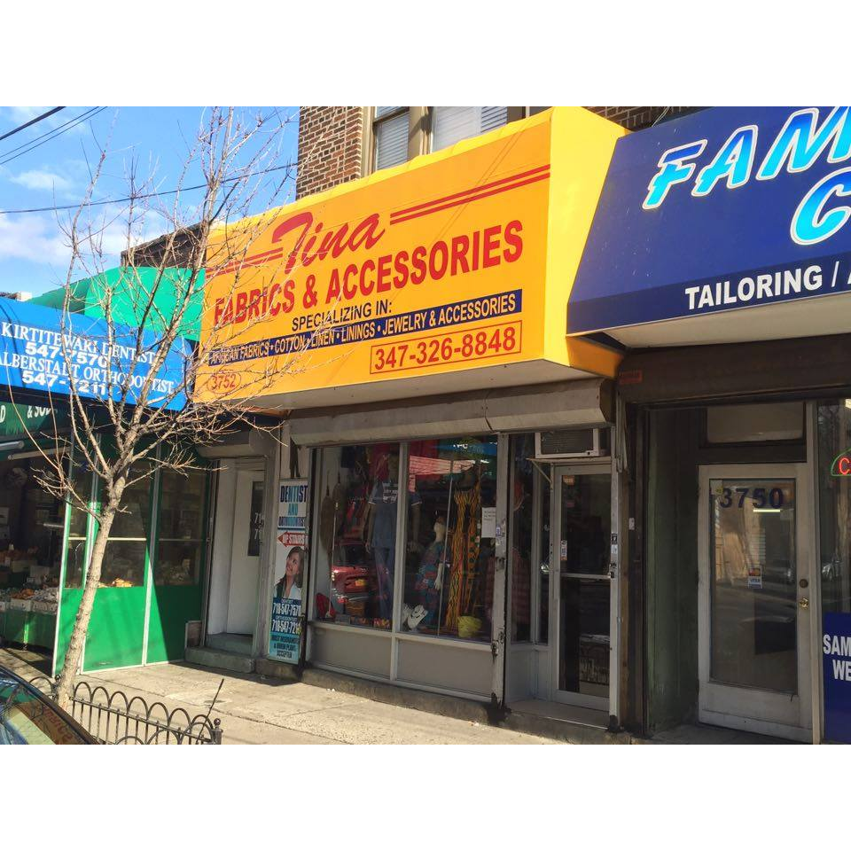 Tina&apos;s Fabrics and Accessories Logo