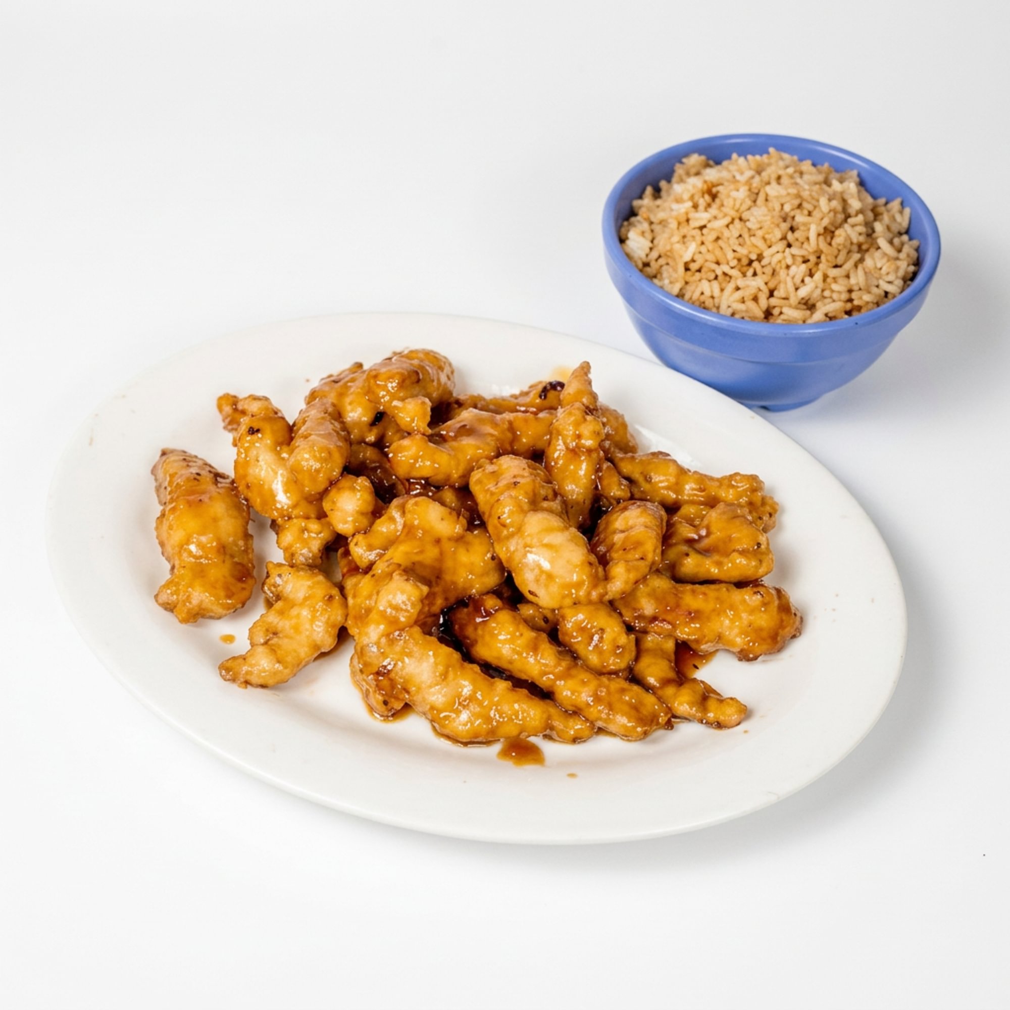 Orange Chicken Platter