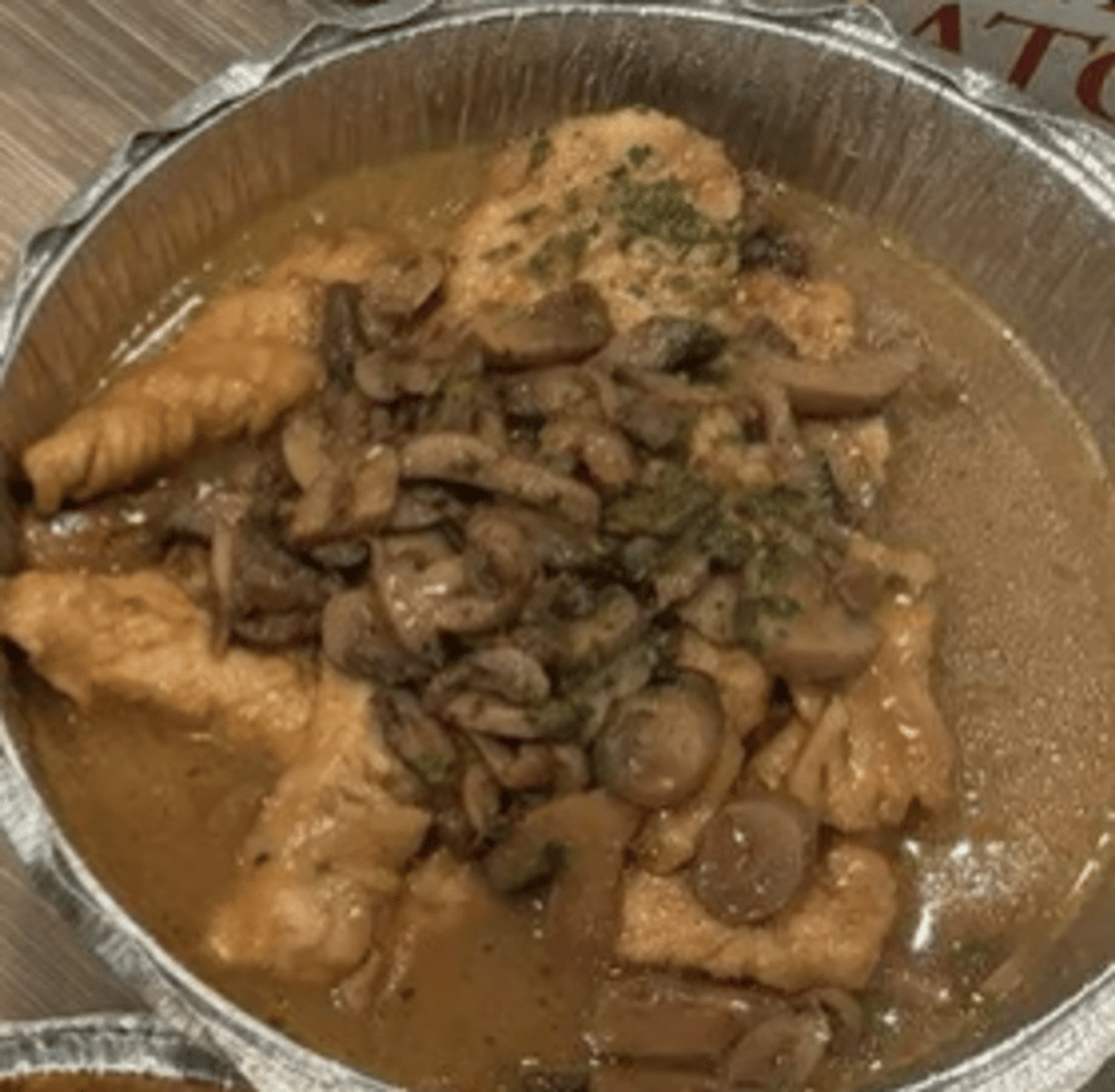 Chicken marsala