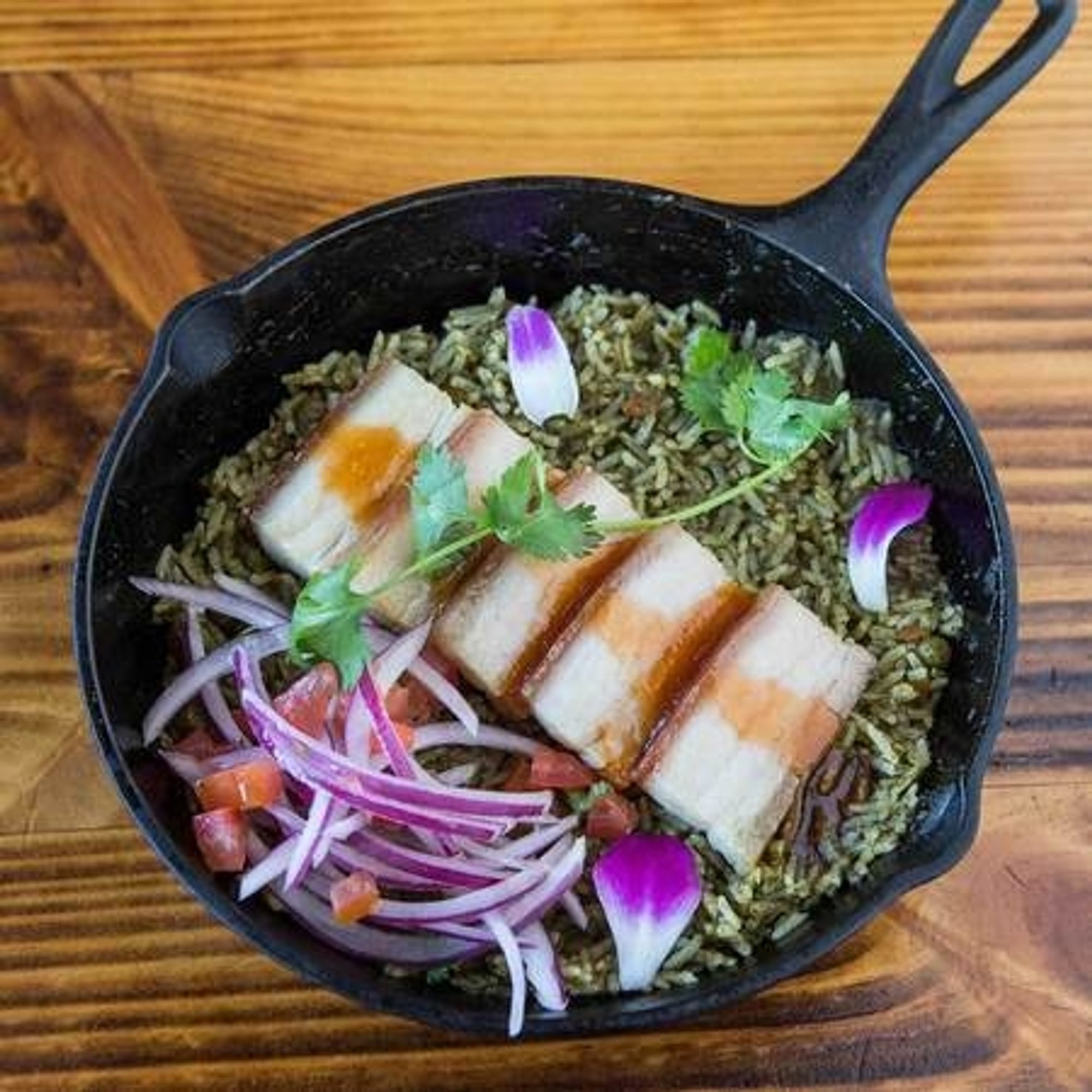 Arroz Norteño con Porkbelly