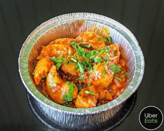 Paneer Schezwan Momos (Fried)