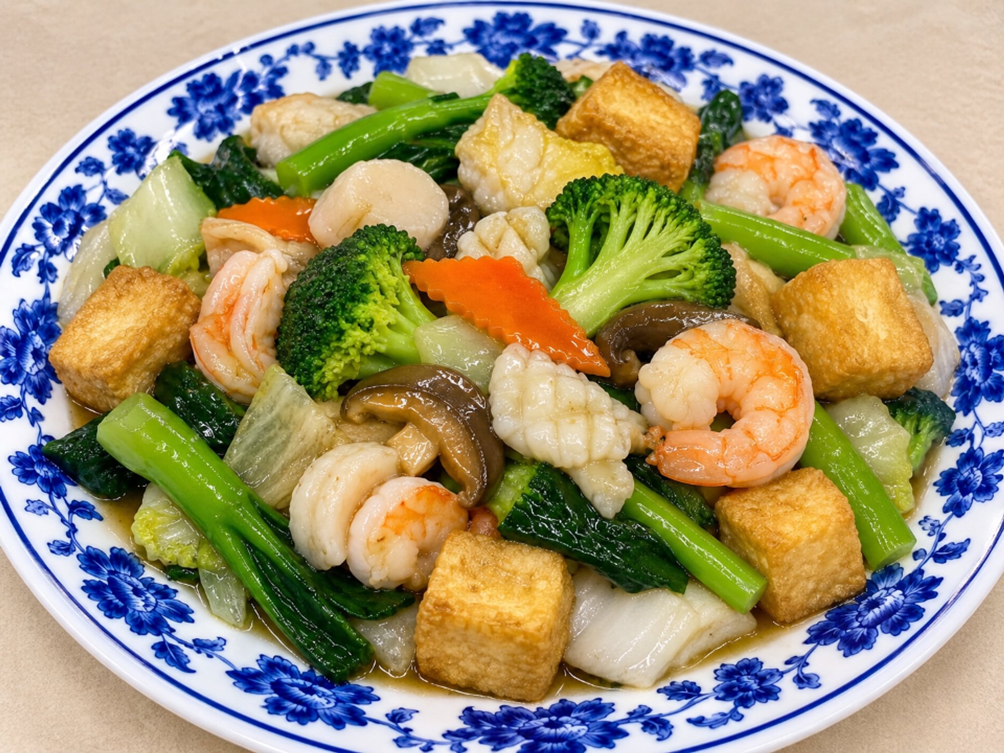 海鮮豆腐 111.Seafood with Tofu