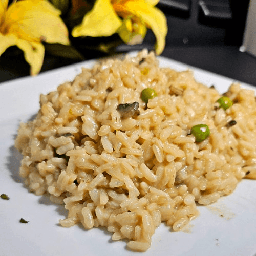 Wild Mushroom Marsala Risotto