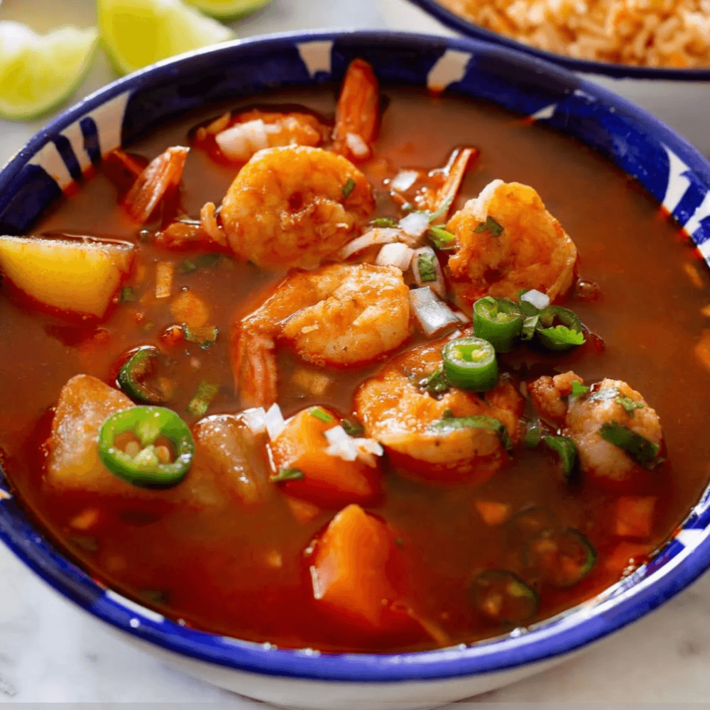 Caldo De Camaron O Pescado
