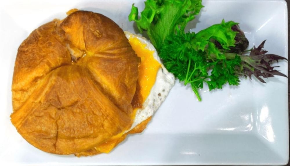 Bacon, Egg & Cheese Sandwich Croissant