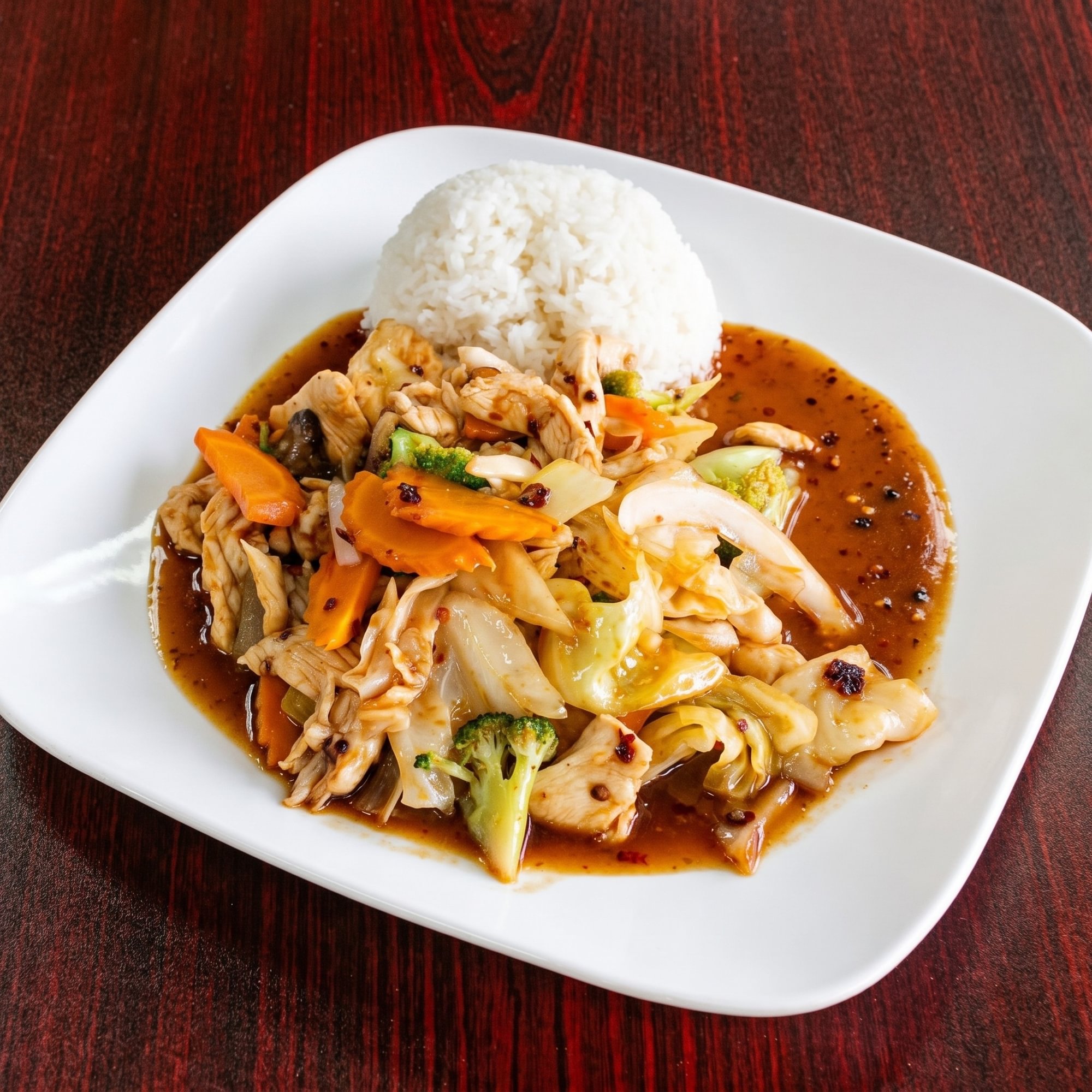 Stir-Fry Meat with Fresh Mixed Veggies