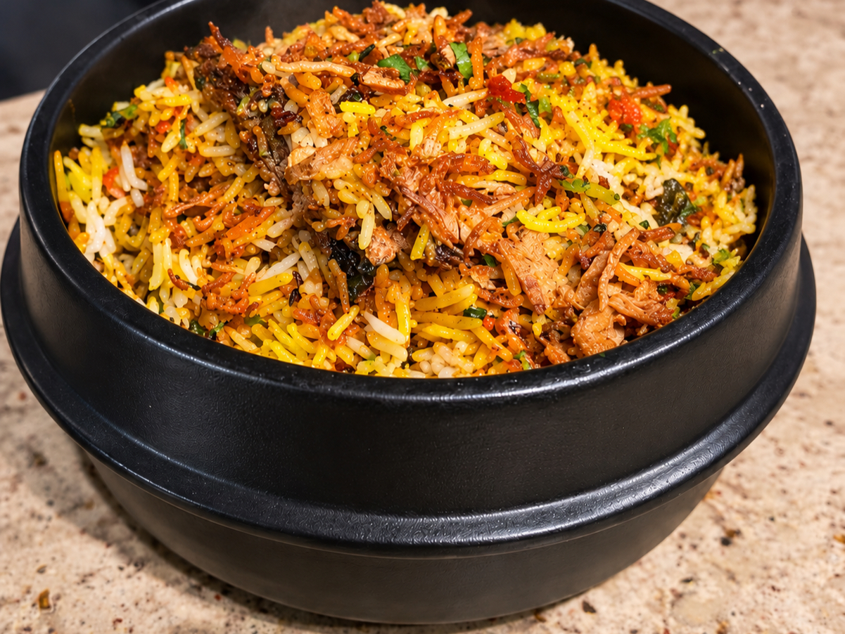 Dum Goat Biryani