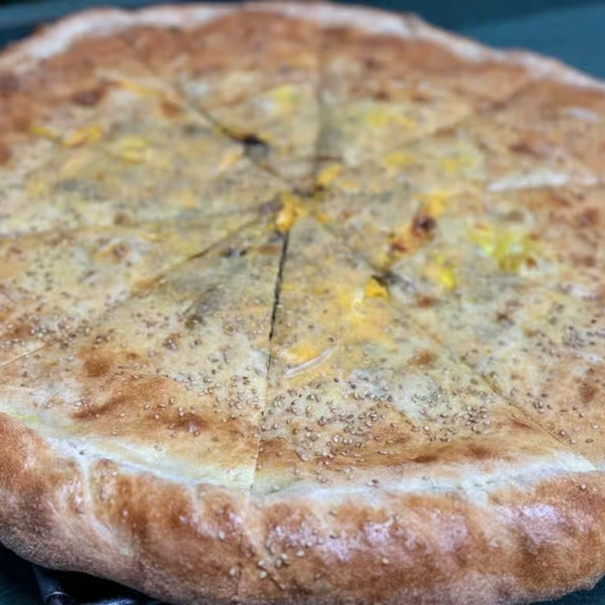Stuffed Boardwalk Cheesesteak Pizza