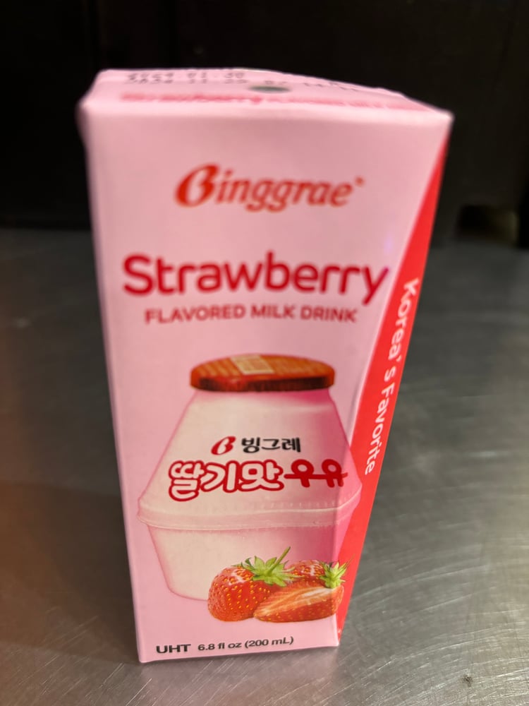 Strawberry milk
