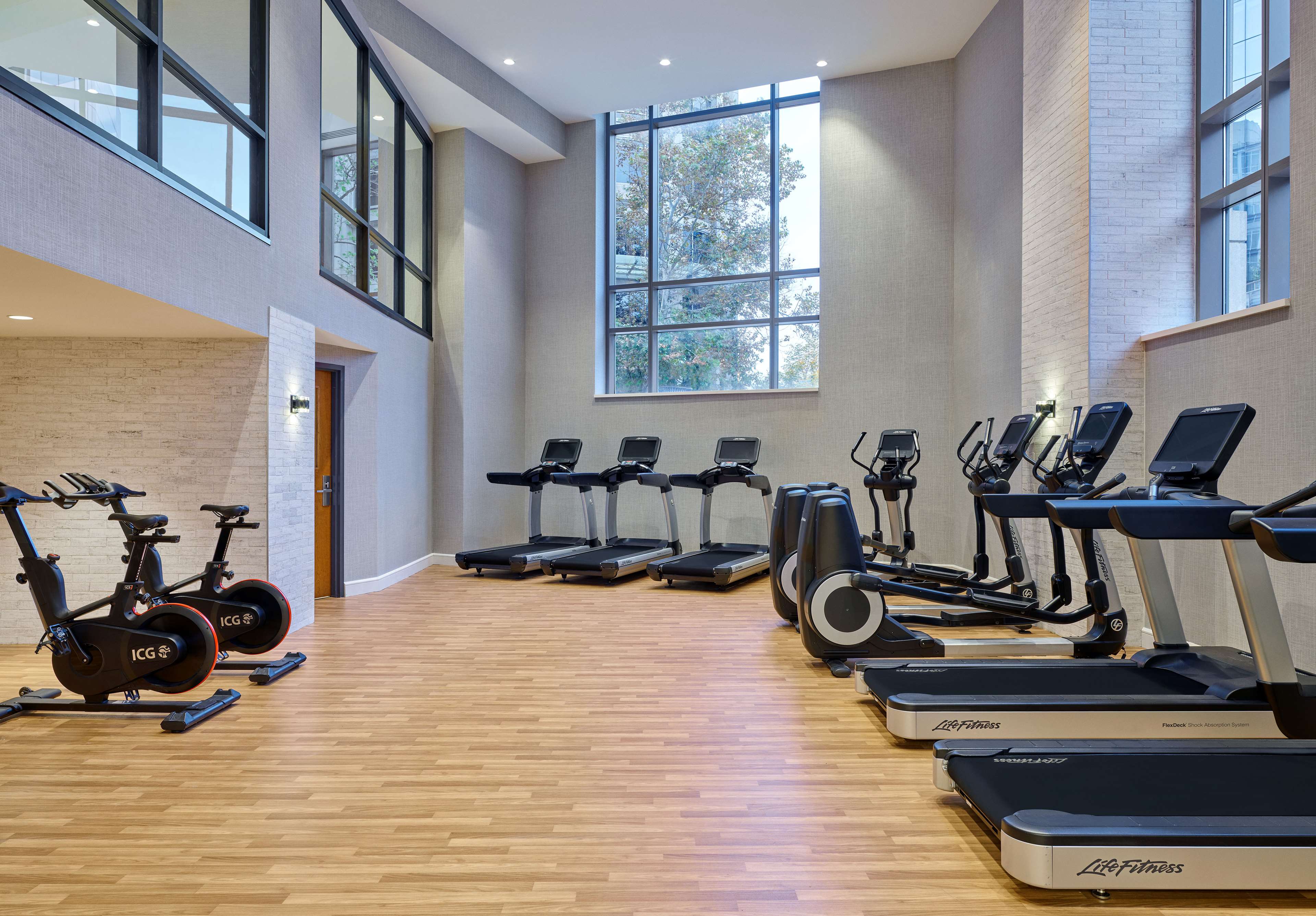 Health club  fitness center  gym