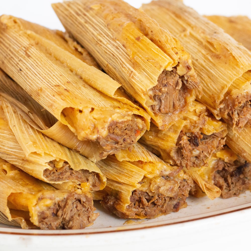 Large Tamales by the Half Dozen