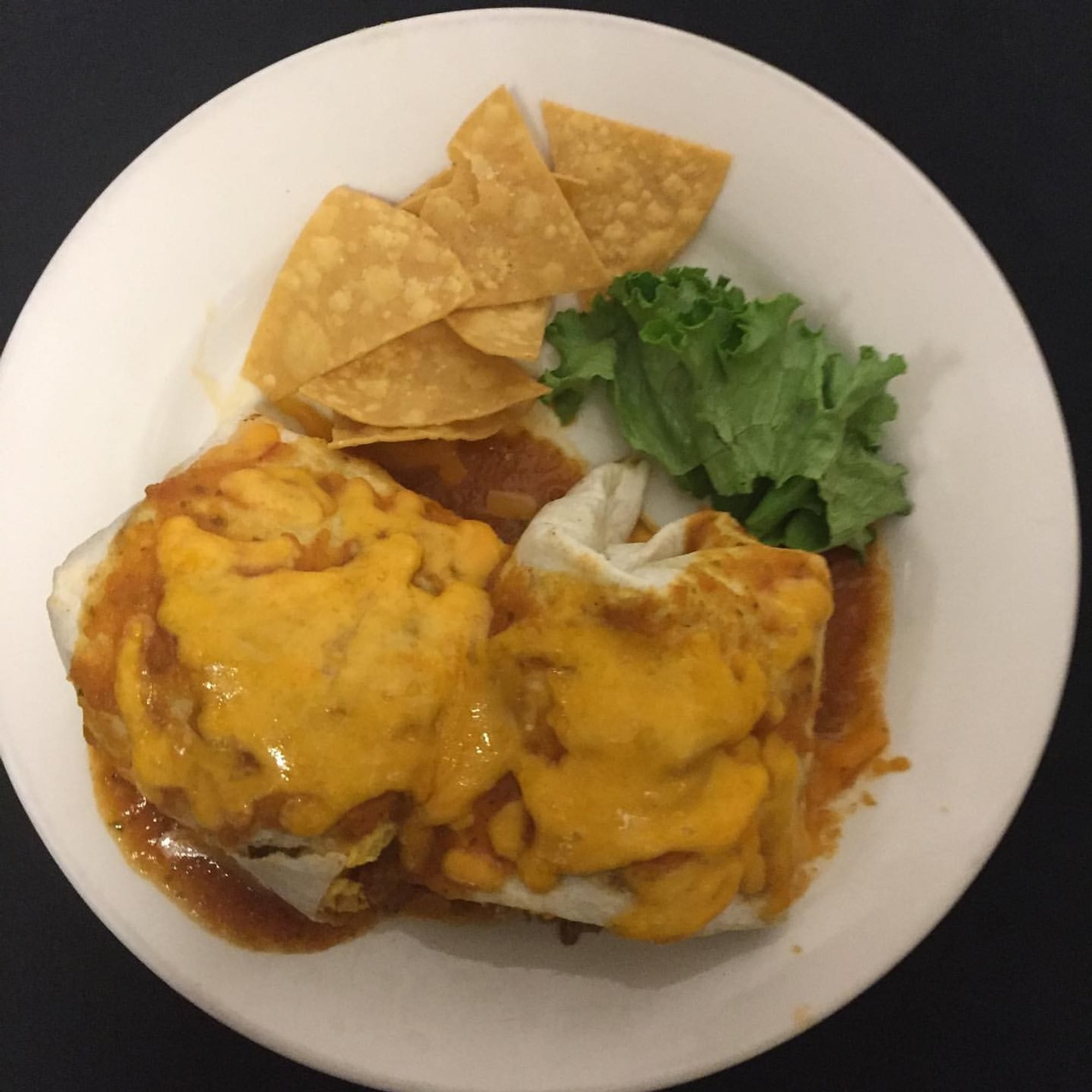 Wet Chorizo Burrito