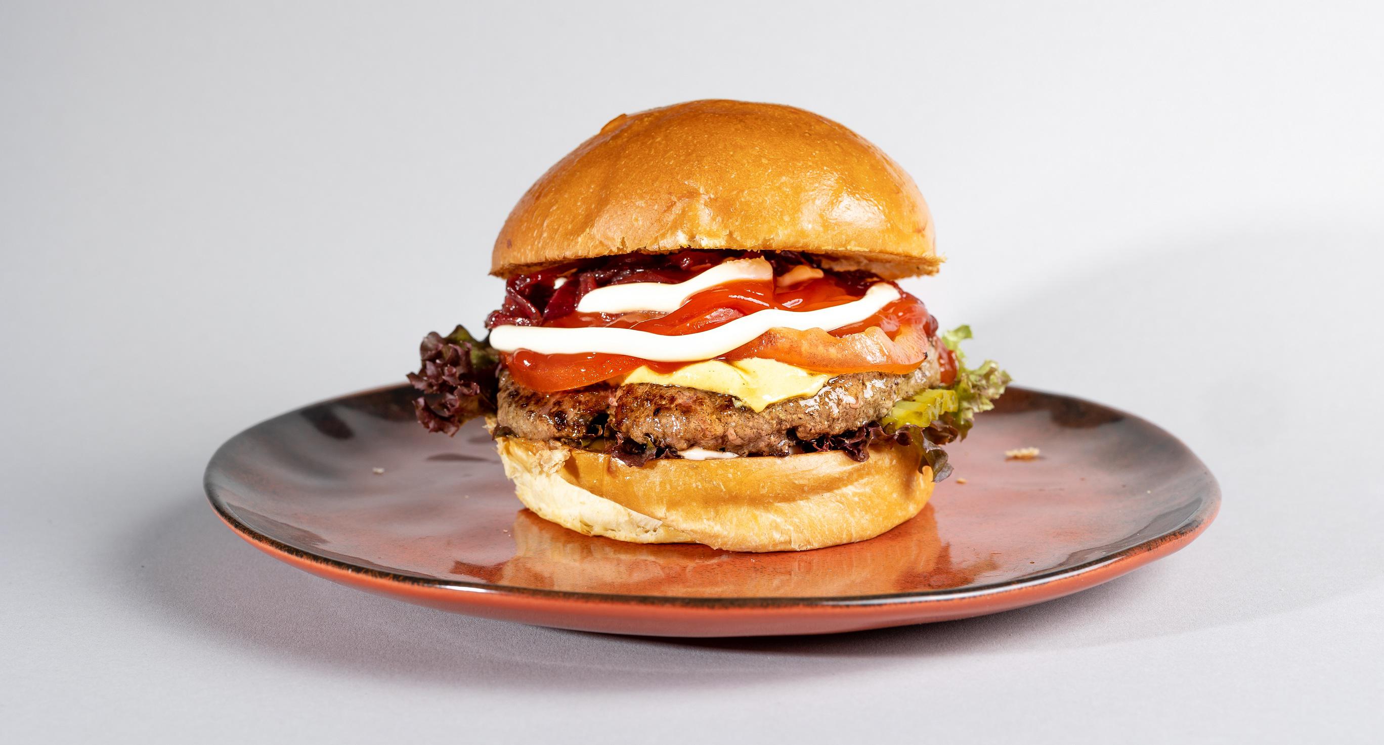 NYC Old School Hamburger
