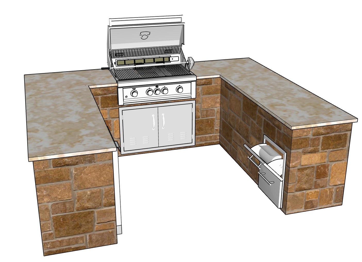 Outdoor Kitchen Packages | Platinum Series