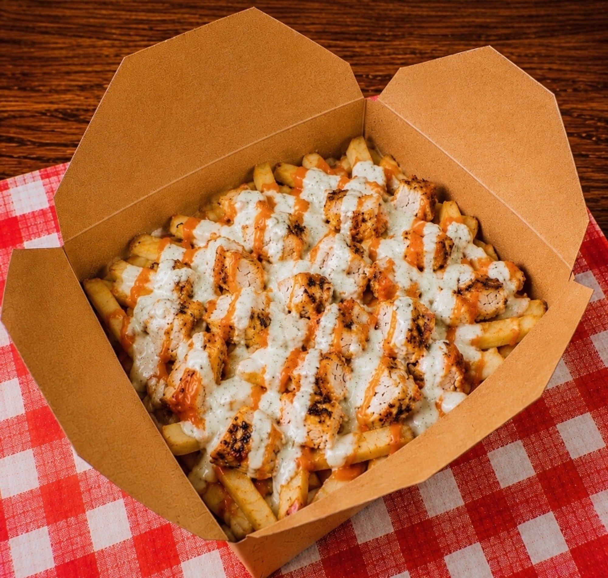 Buffalo Crispy Chicken Fries Bowl