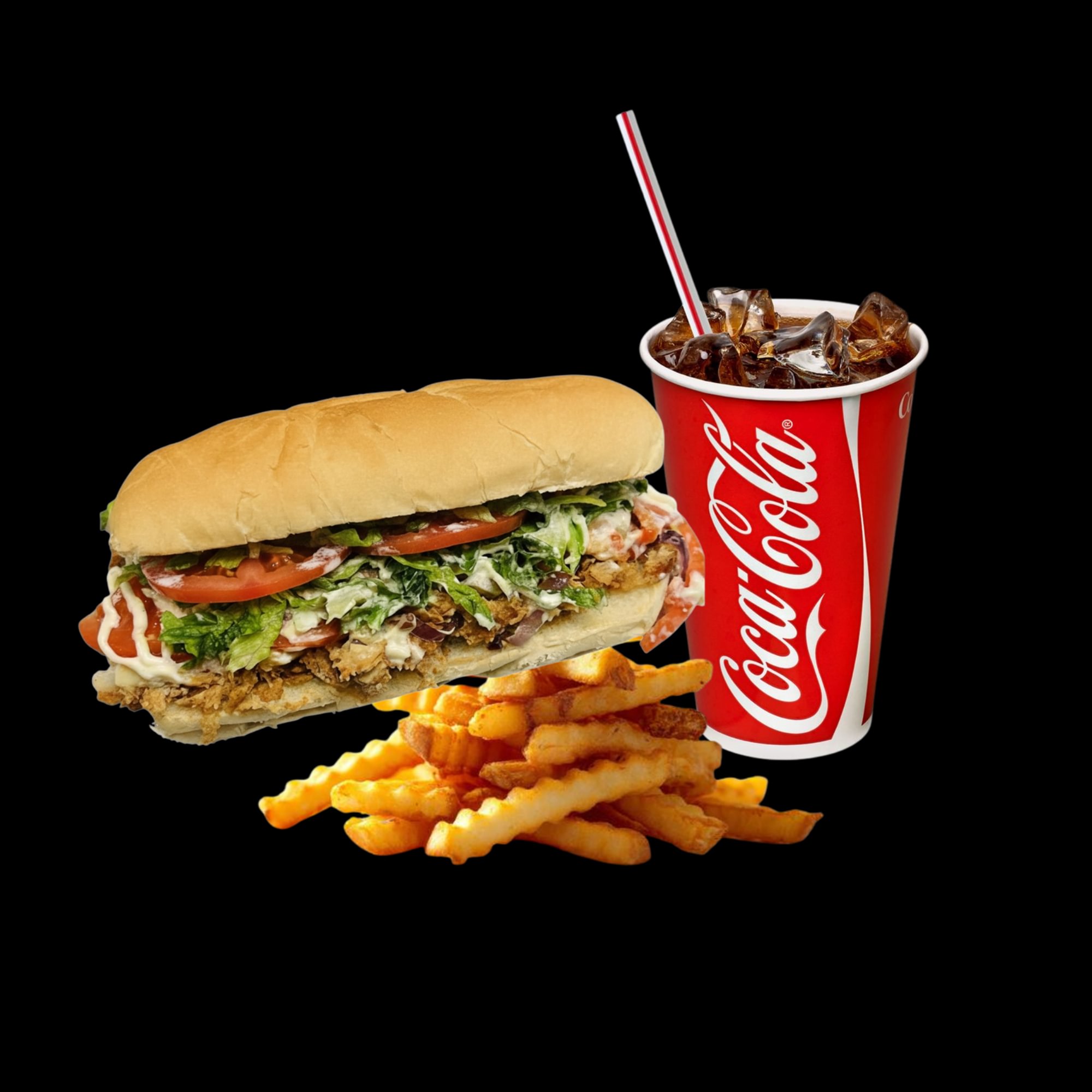 $18 DEAL - 8" Cheesesteak, Fries & Drink Special 