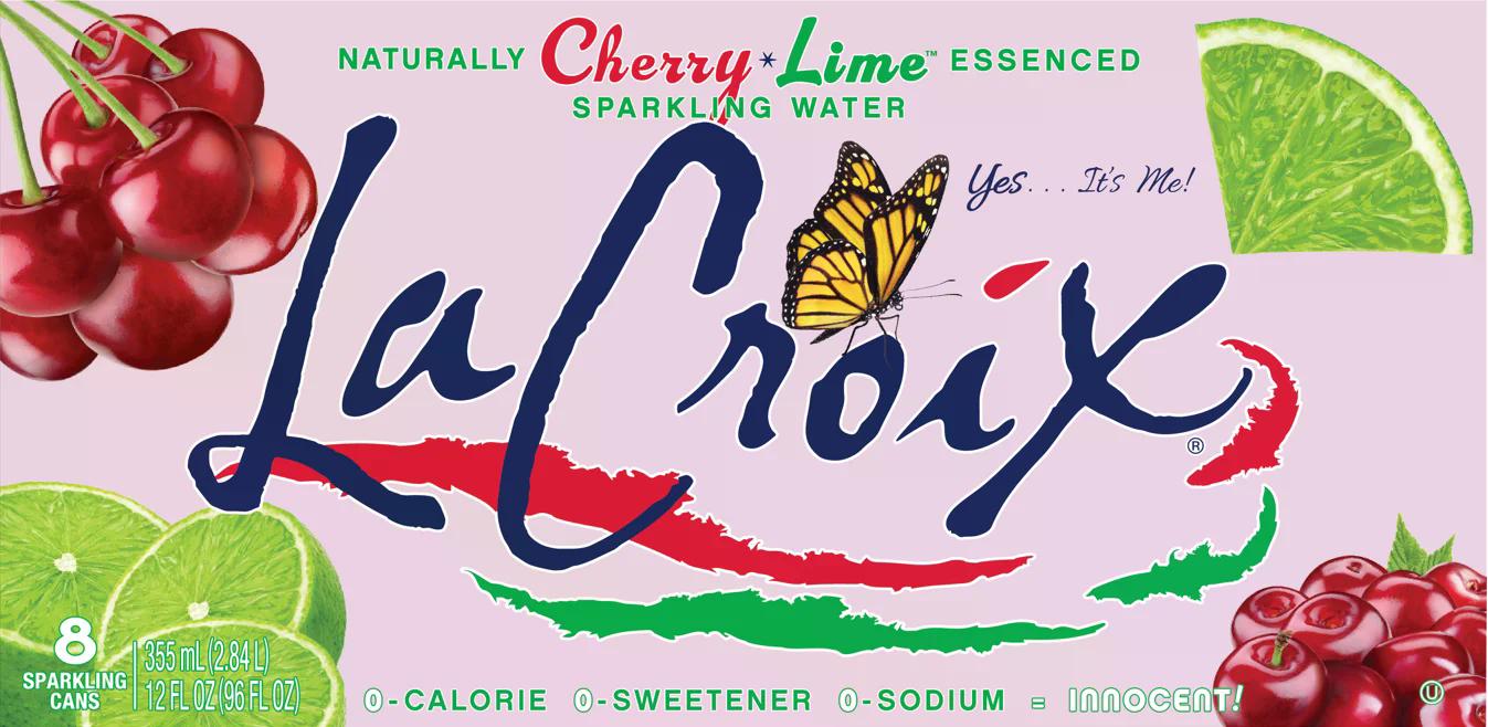 LaCroix Cherry Lime 12pk cans