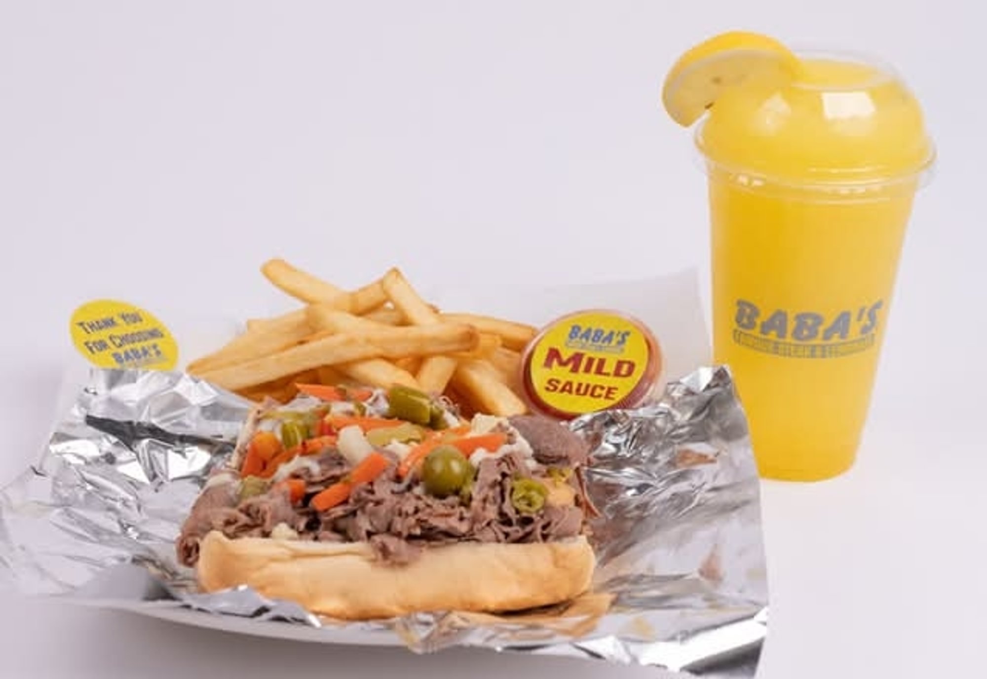 Crispy Italian Beef Sandwich