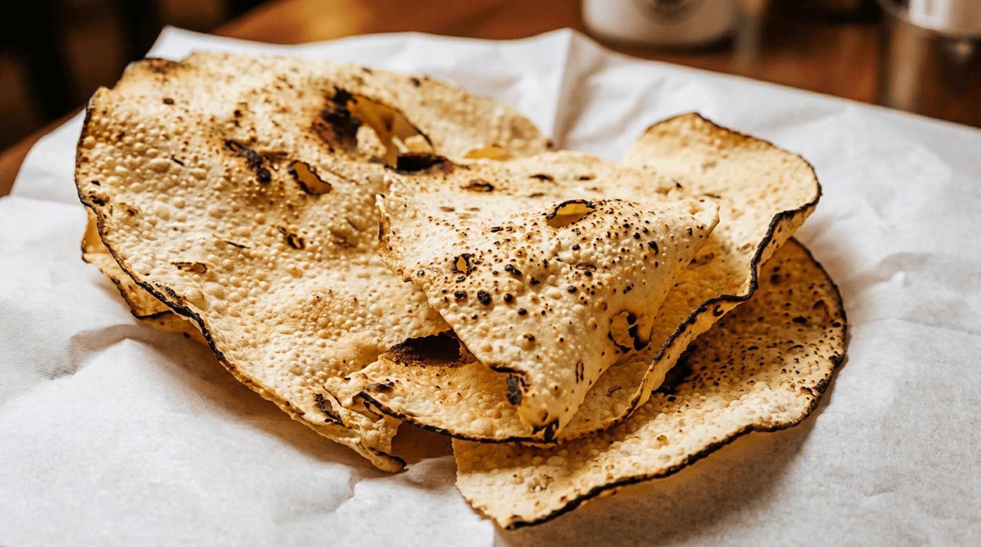 Roasted Papad