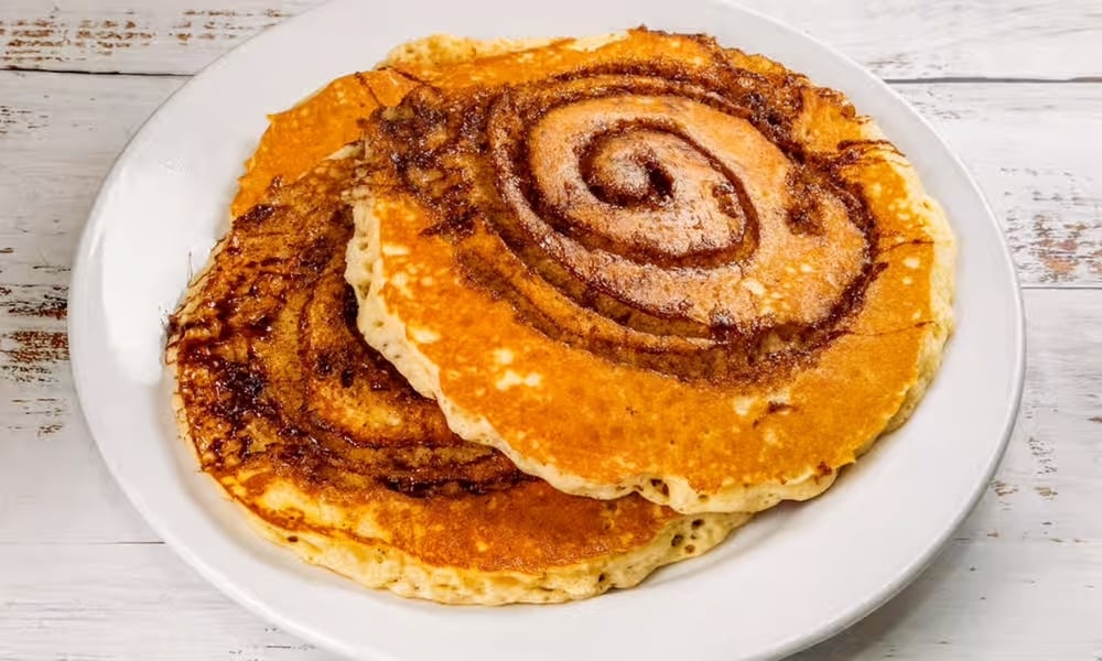 Cinnamon Swirl Pancakes