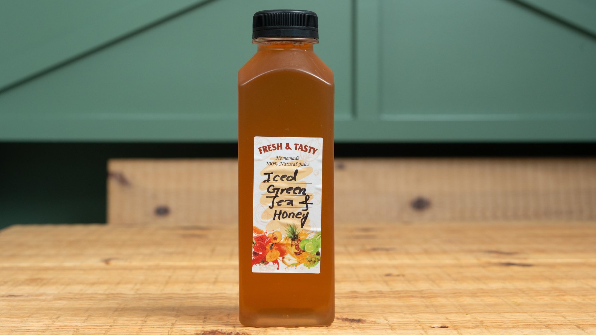 Green Ice Tea with Honey