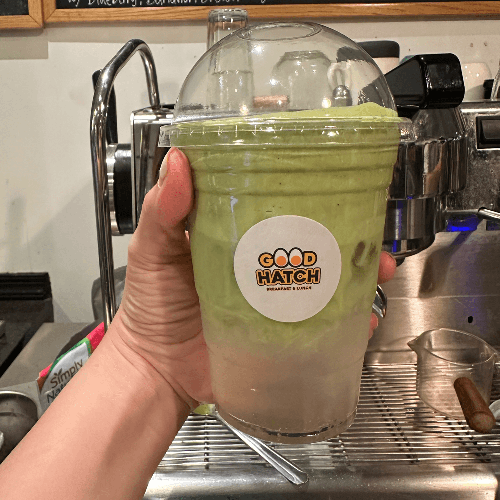 Iced Coconut Cloud Matcha