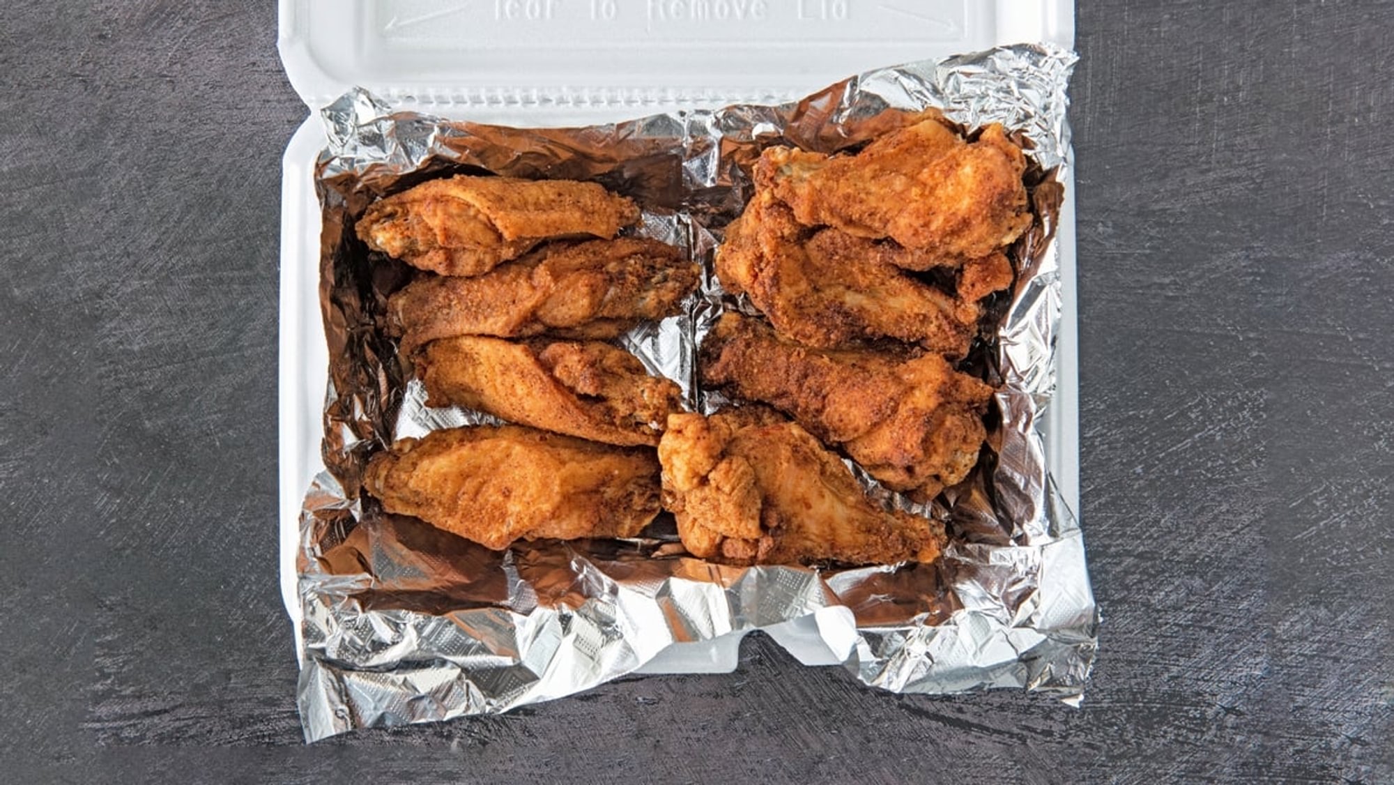 Fried Party Wings Entree (8)
