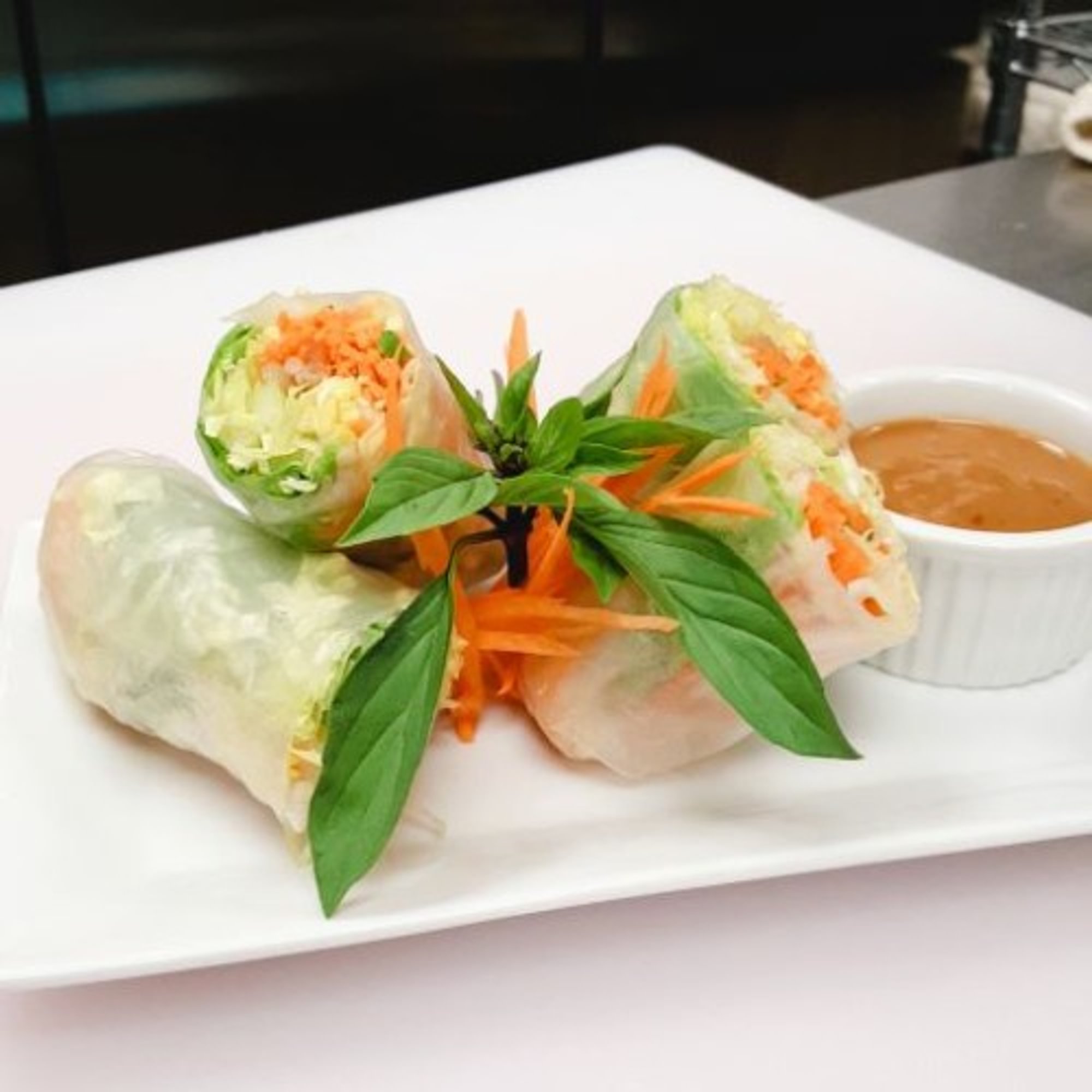 A5. Thai House Fresh Rolls (2 large rolls)