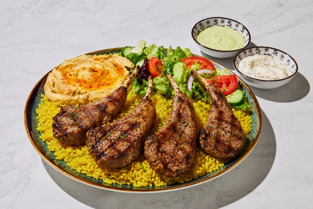 Lamb Chops Plate