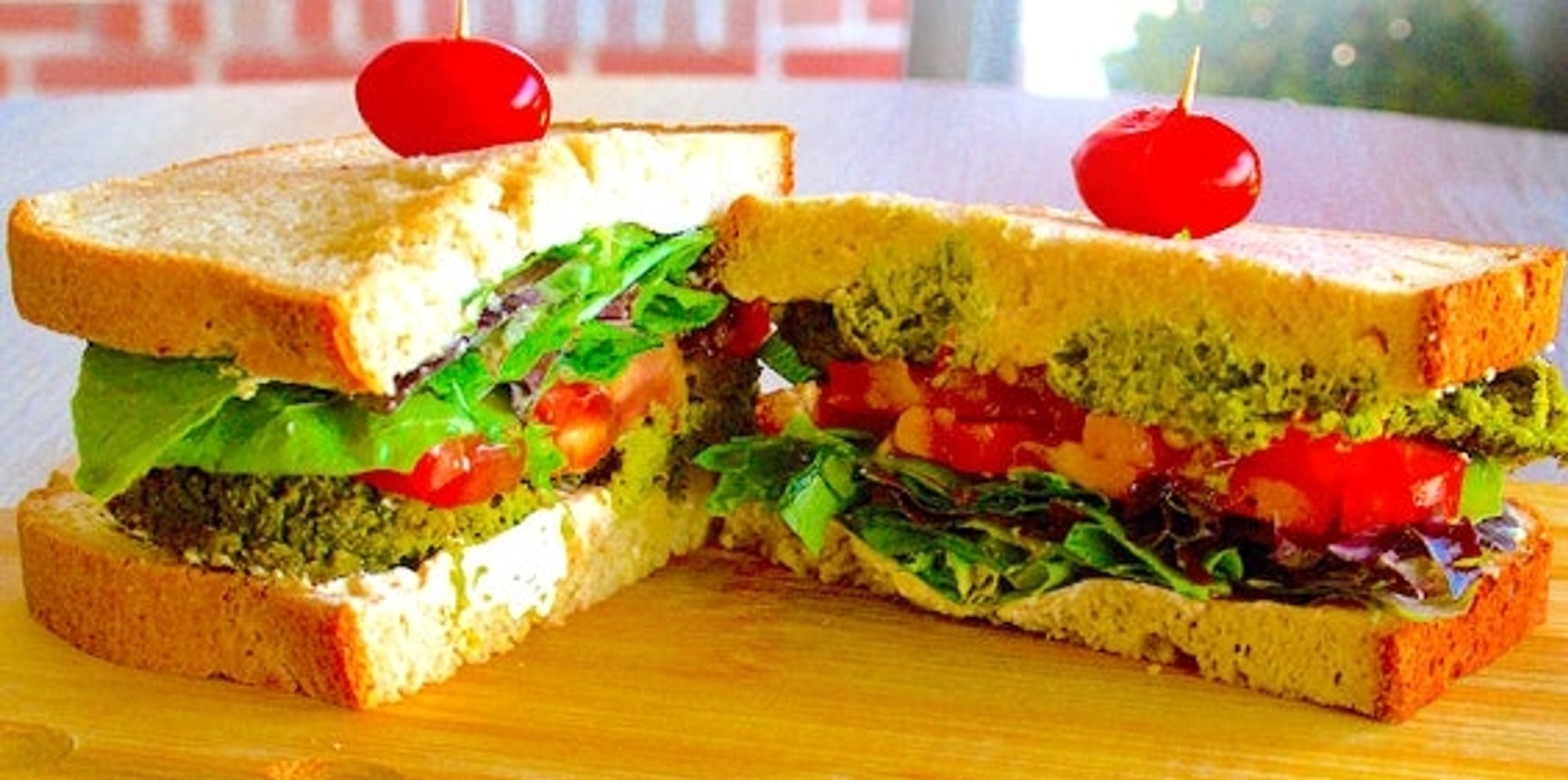 Quinoa Veggie Sandwich