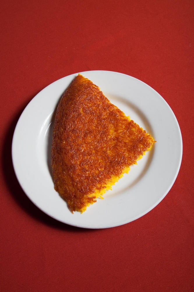 Saffron Tahdig
