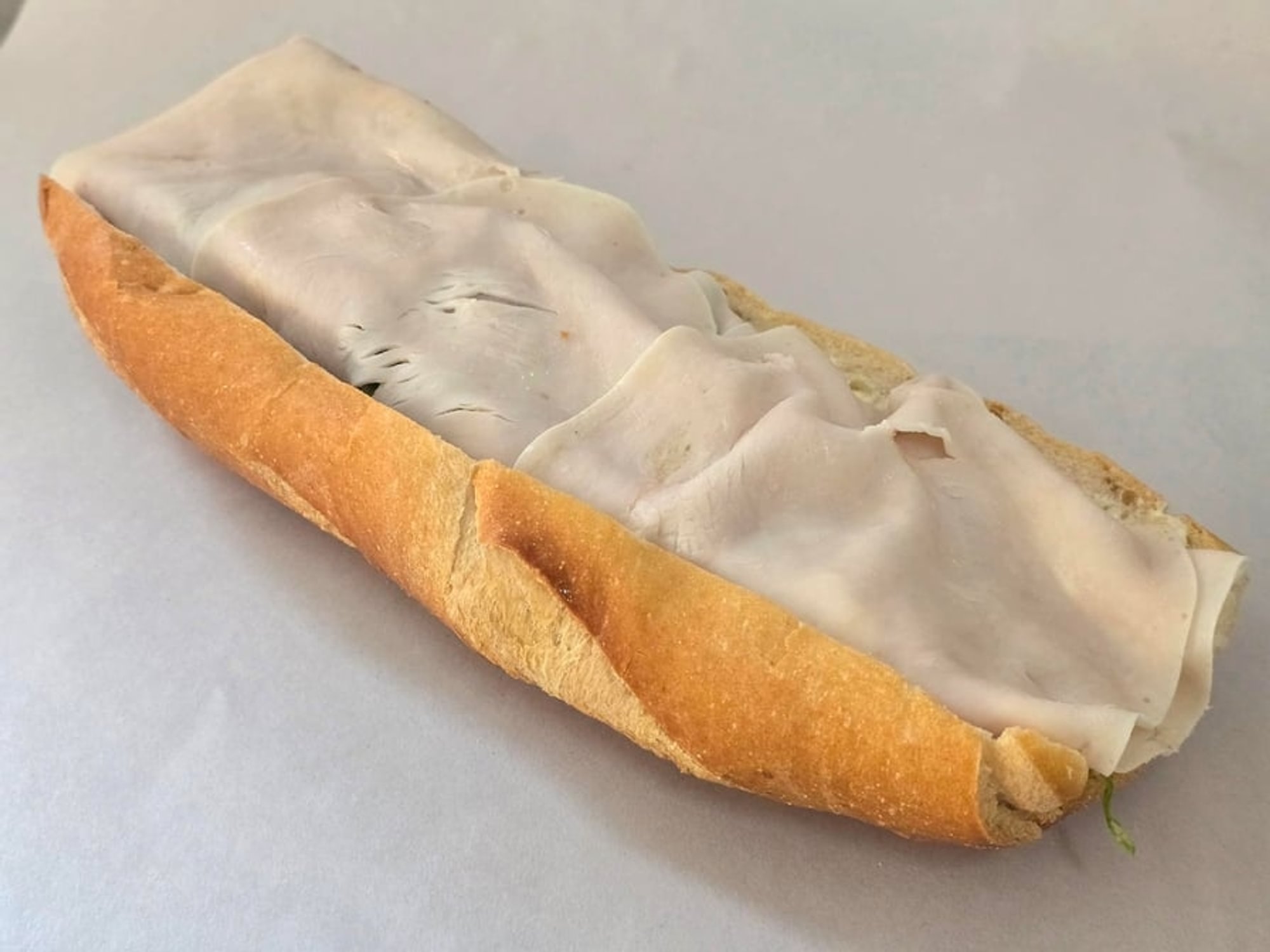 Turkey & Cheese Hoagie