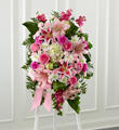 The FTD® Gently into the Ever-After™ Standing Spray