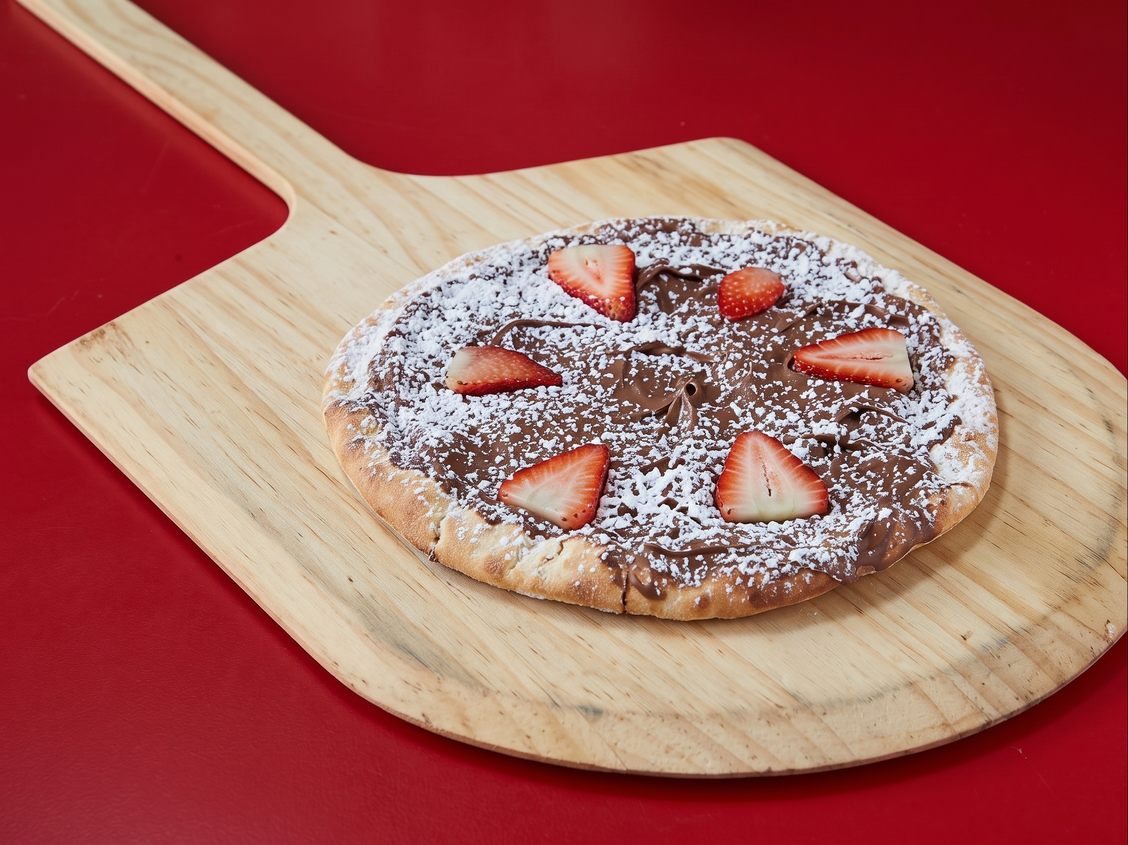 Nutella Strawberry & Banana Dessert Pie