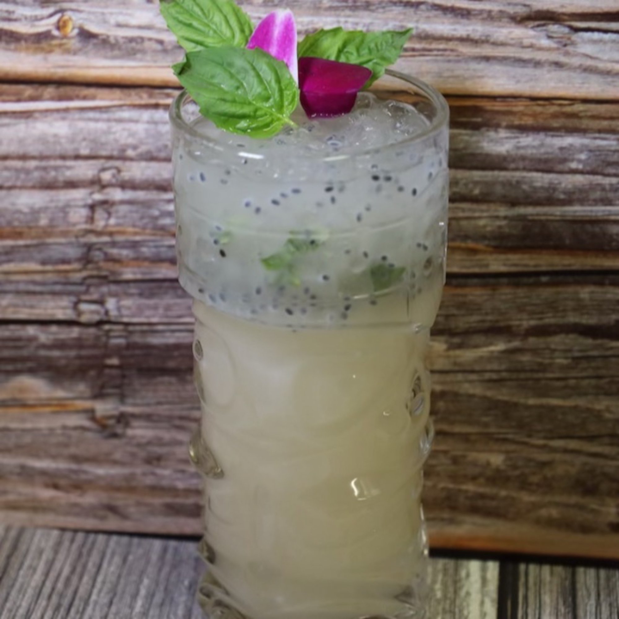 Basil Seed Lychee Drink