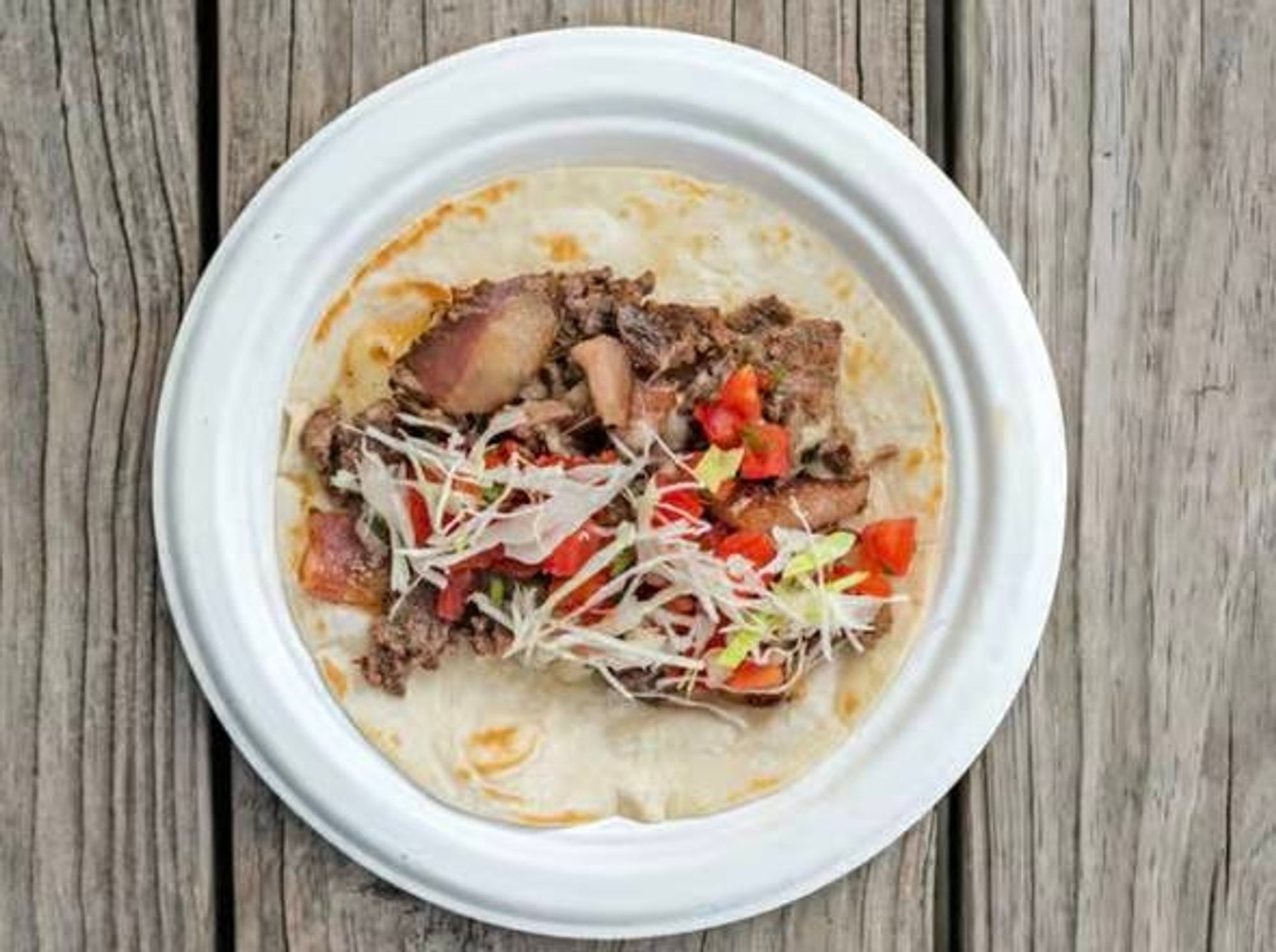 Steak & Bacon Taco
