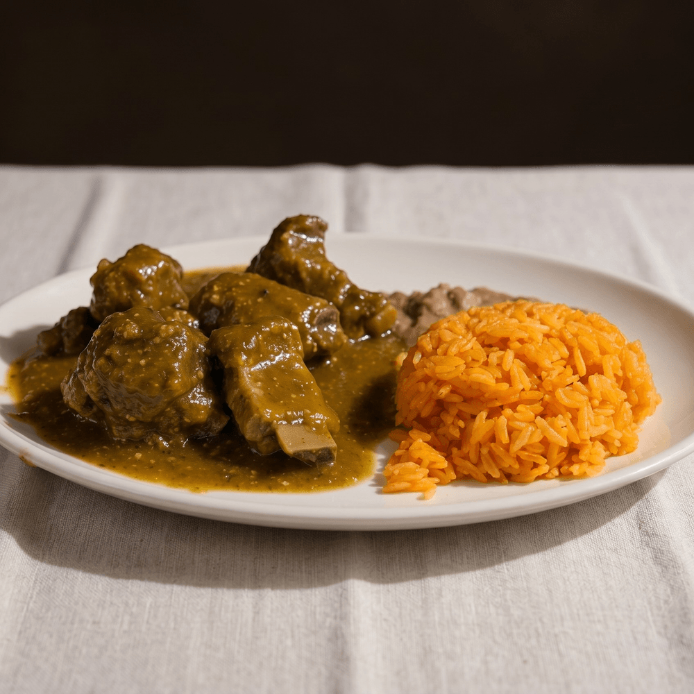 Costilla de Puerco en Salsa Verde