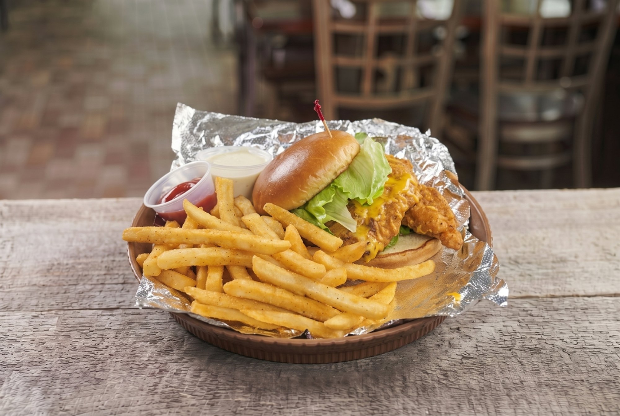 Fried Buffalo Chicken