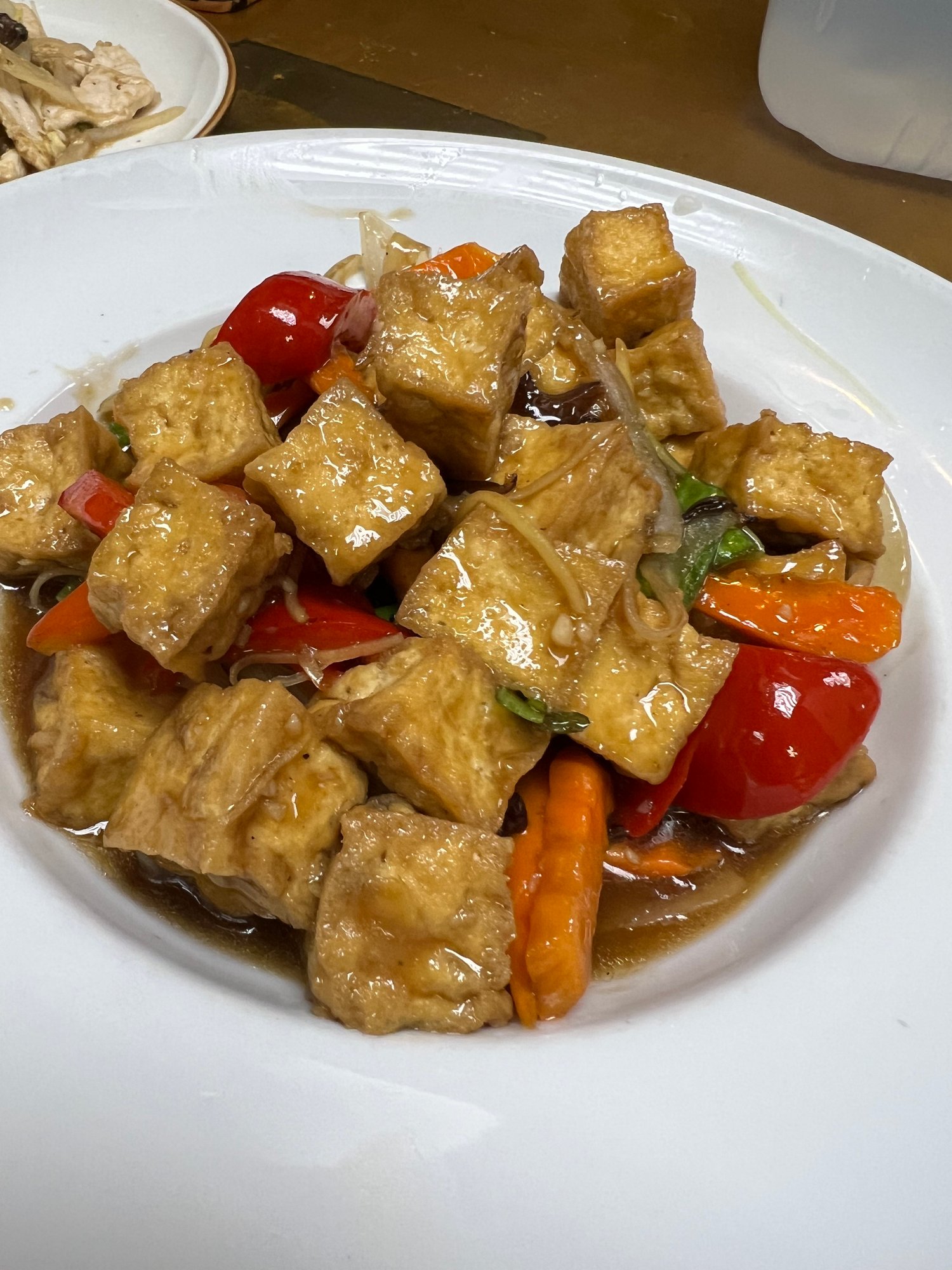 Pad Ginger Tofu J