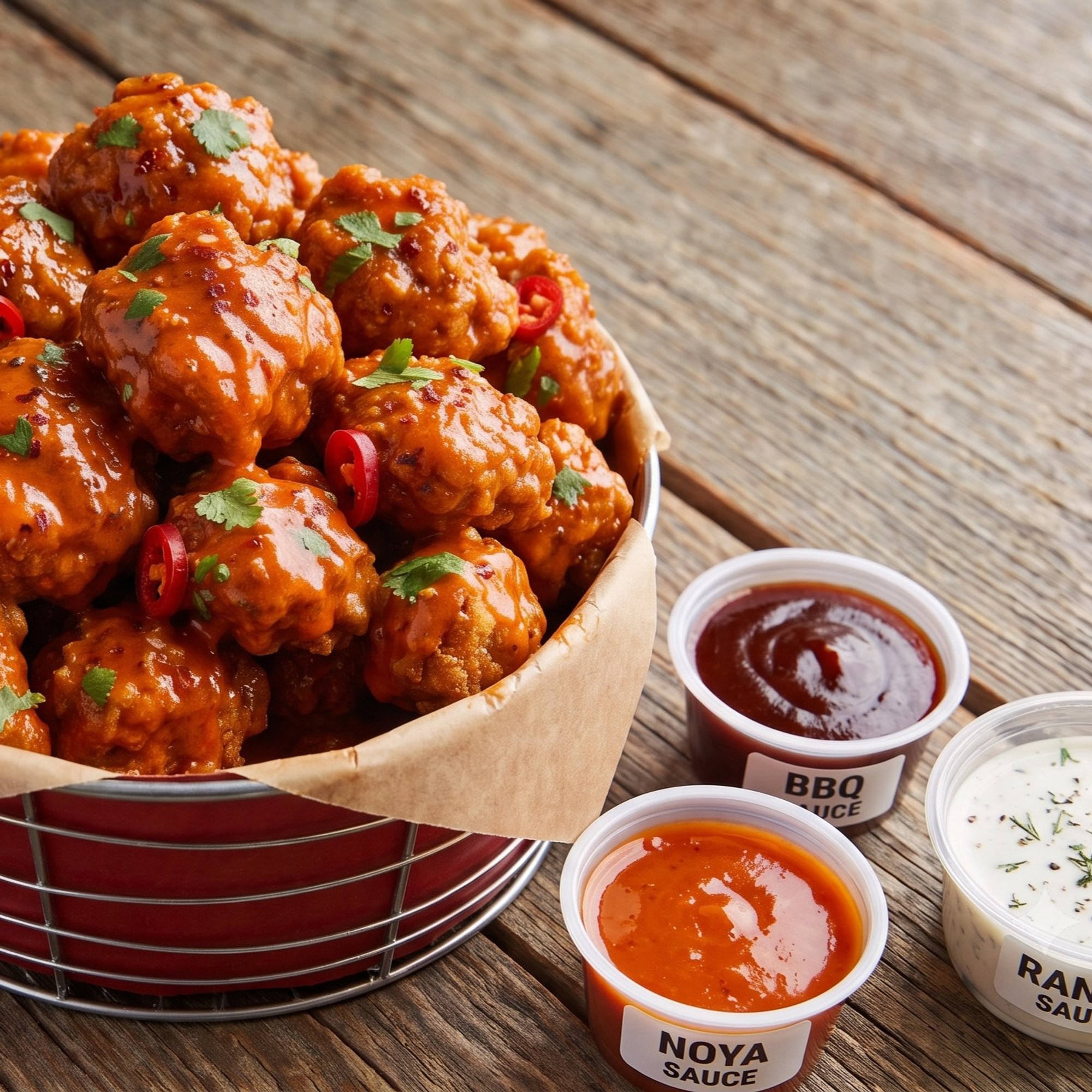 40 pc Traditonal Boneless Wings