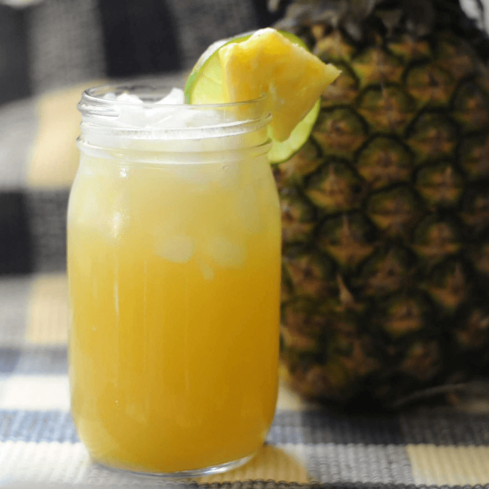 Homemade Pineapple Ginger Juice