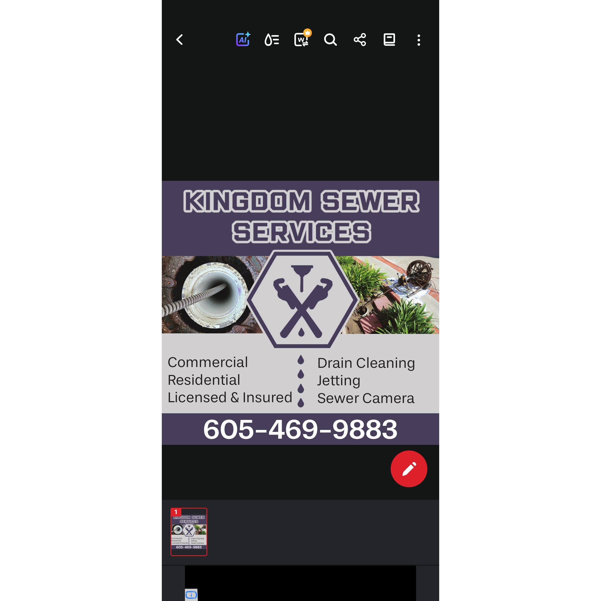 Kingdom sewer services