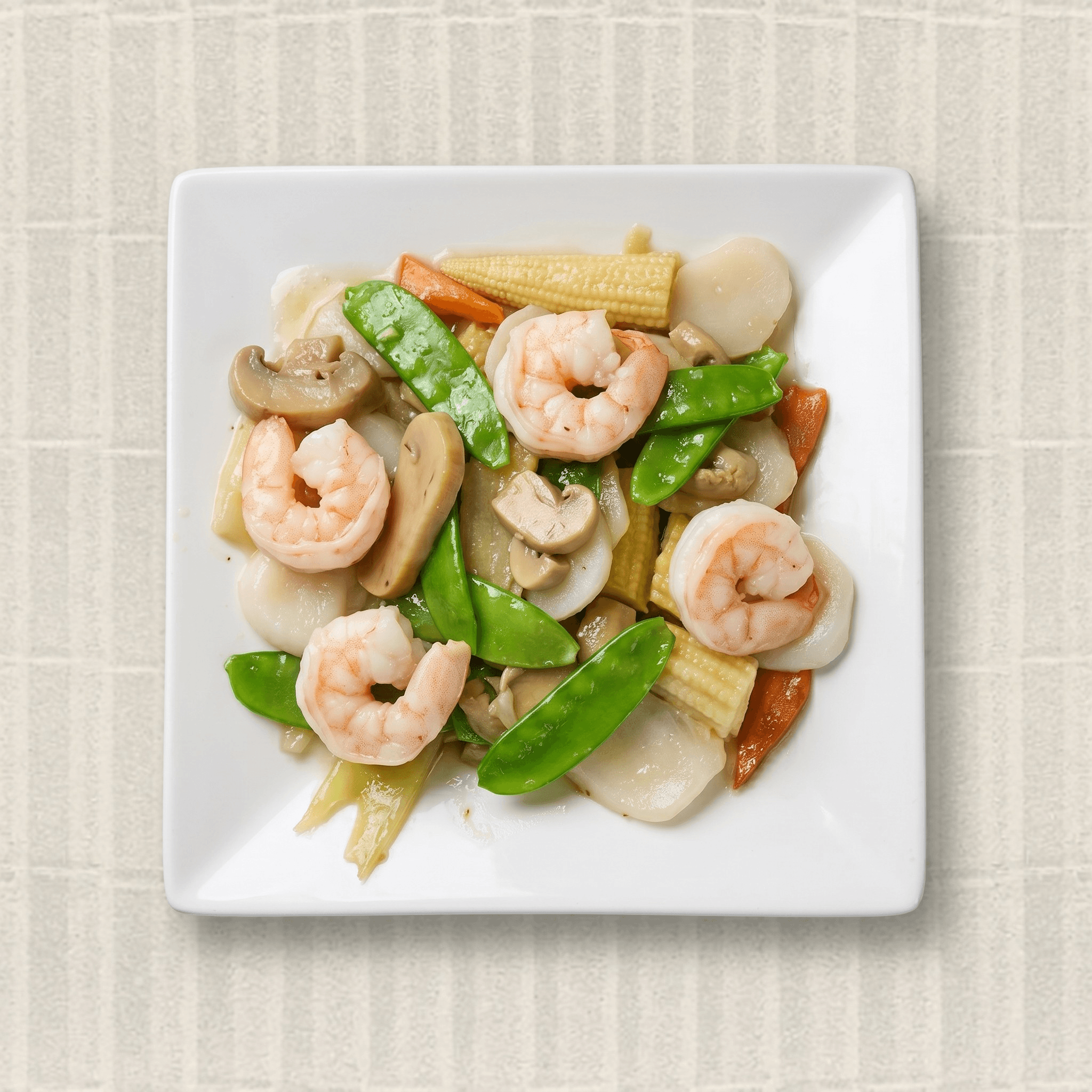 Shrimp with Snow Pea Pods