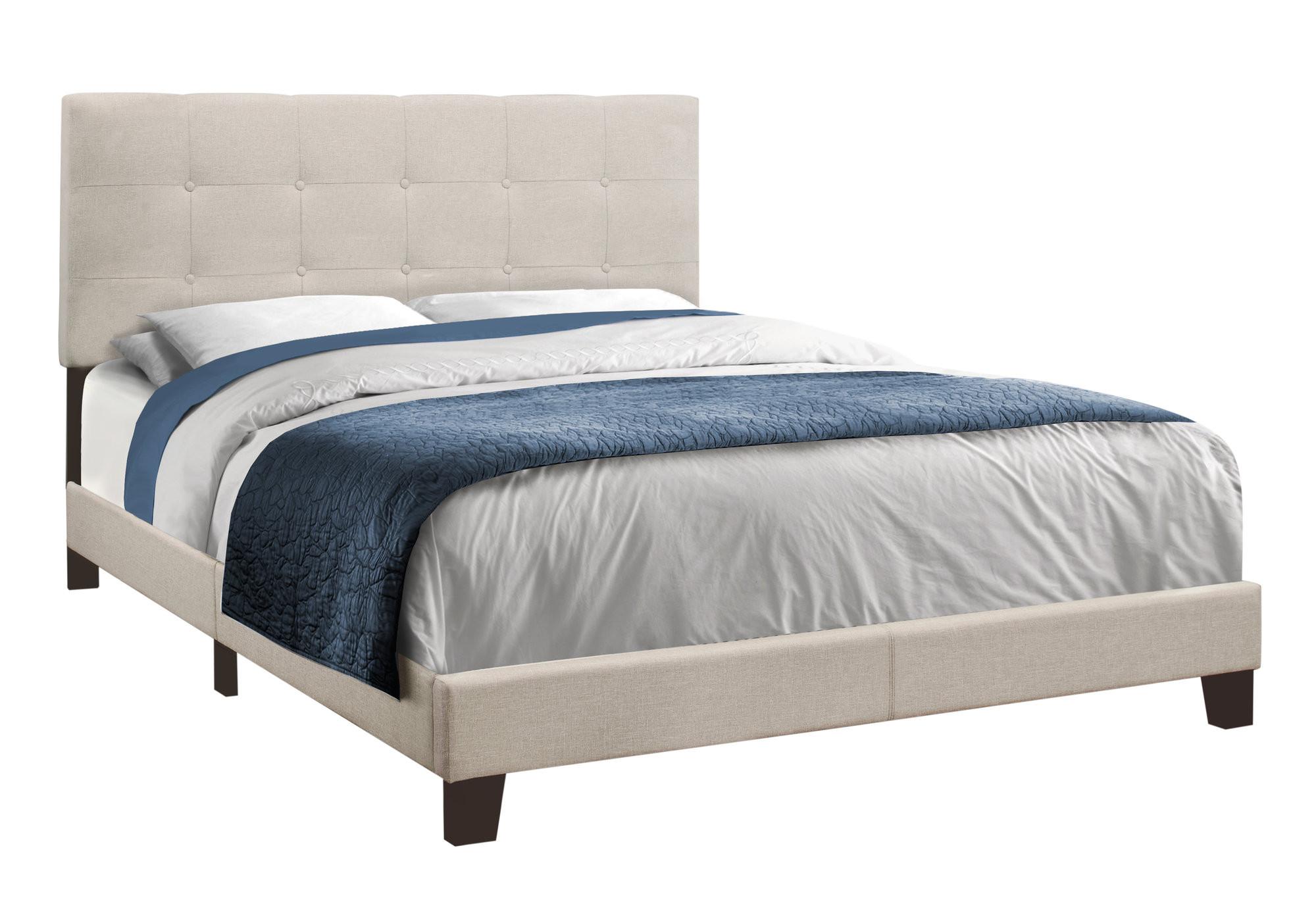 Queen Upholstered Platform Bed