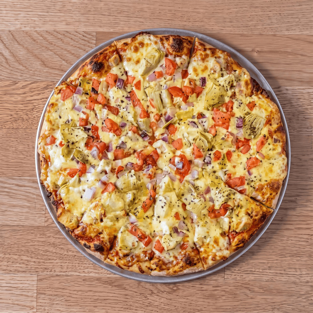 Sicilian Garlic Chicken Pizza