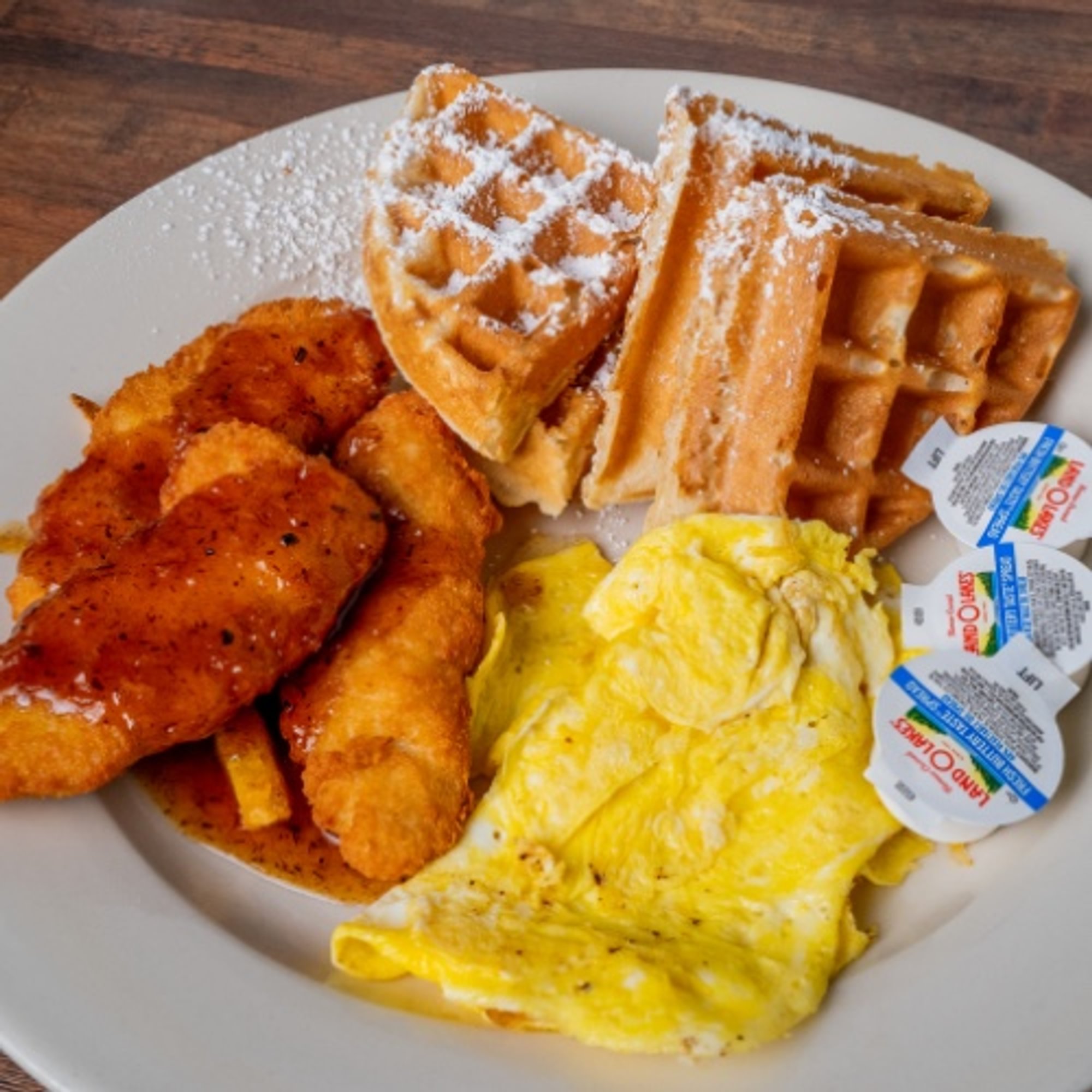 Chicken and Waffles