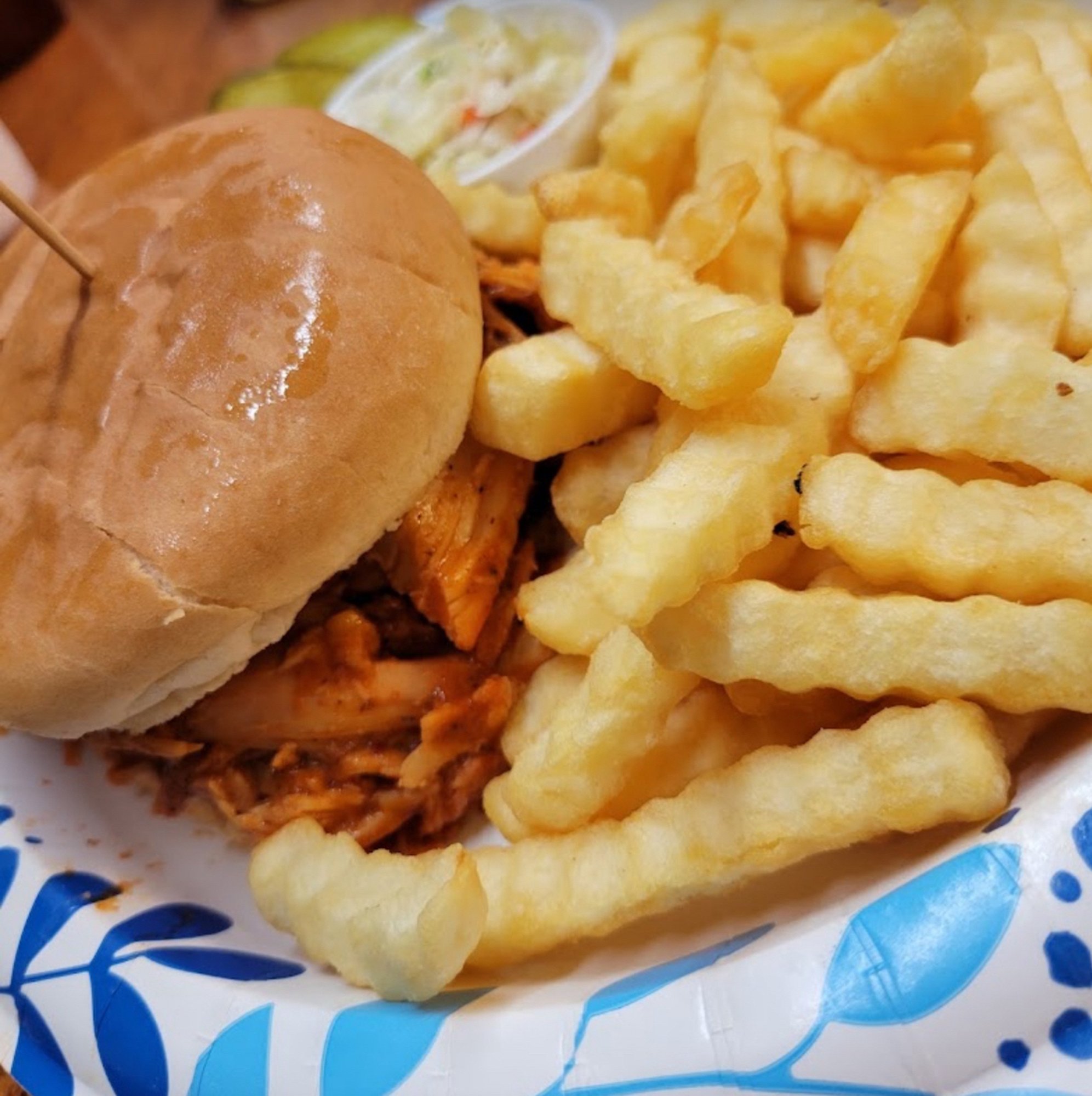 Pulled Chicken Sandwich